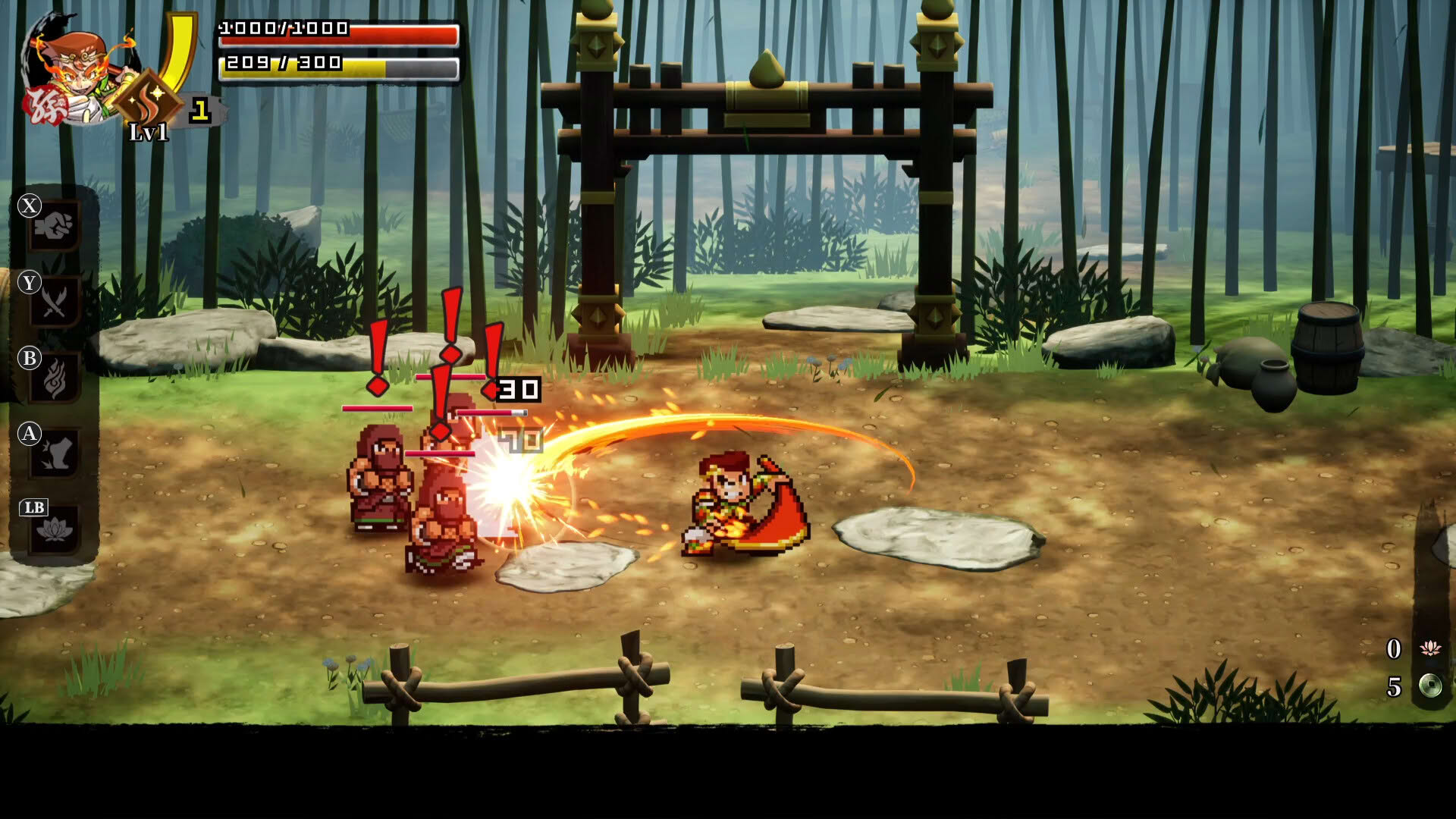 Screenshot for River City Saga: Journey to the West