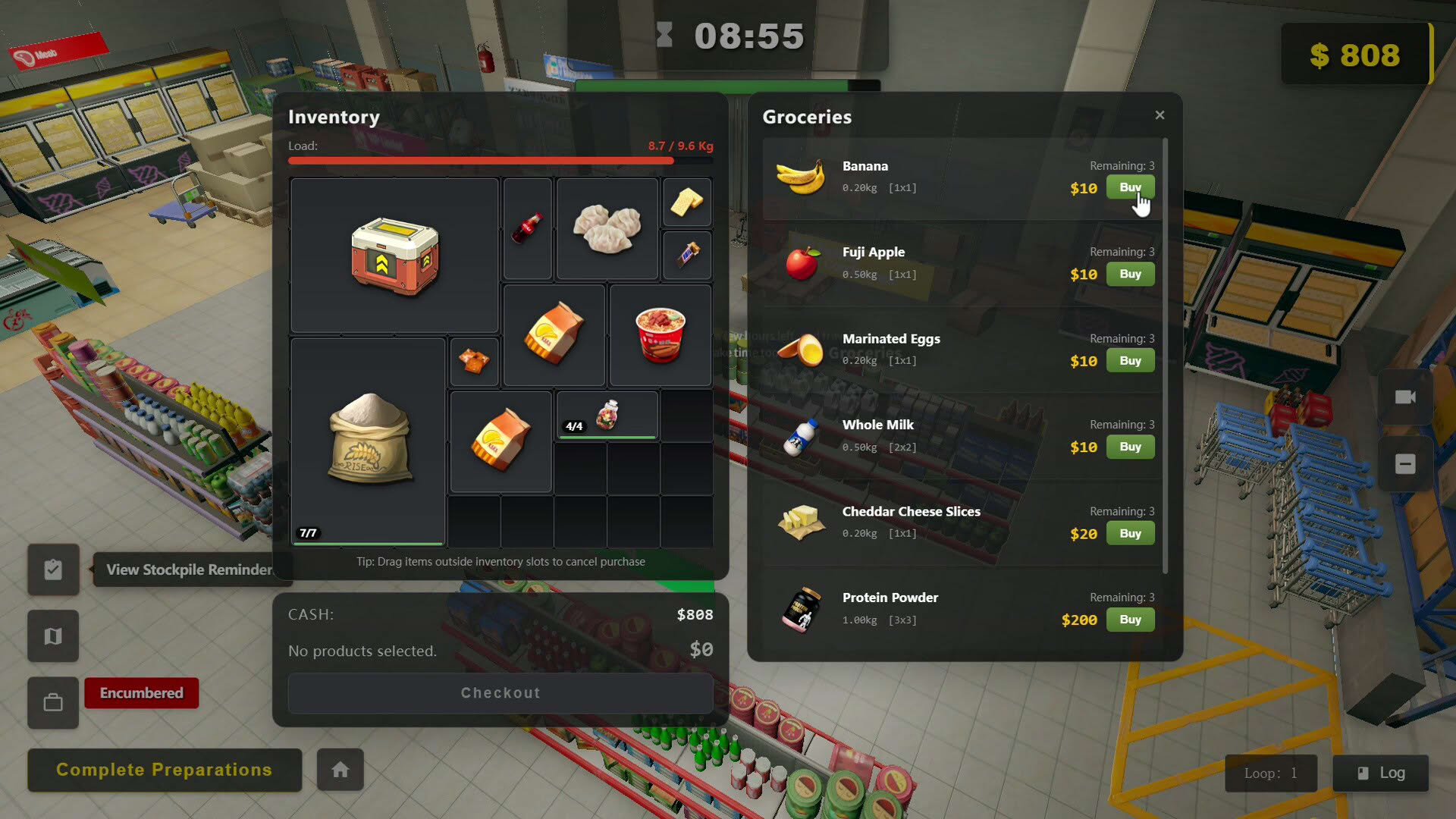 Screenshot for Survival Log