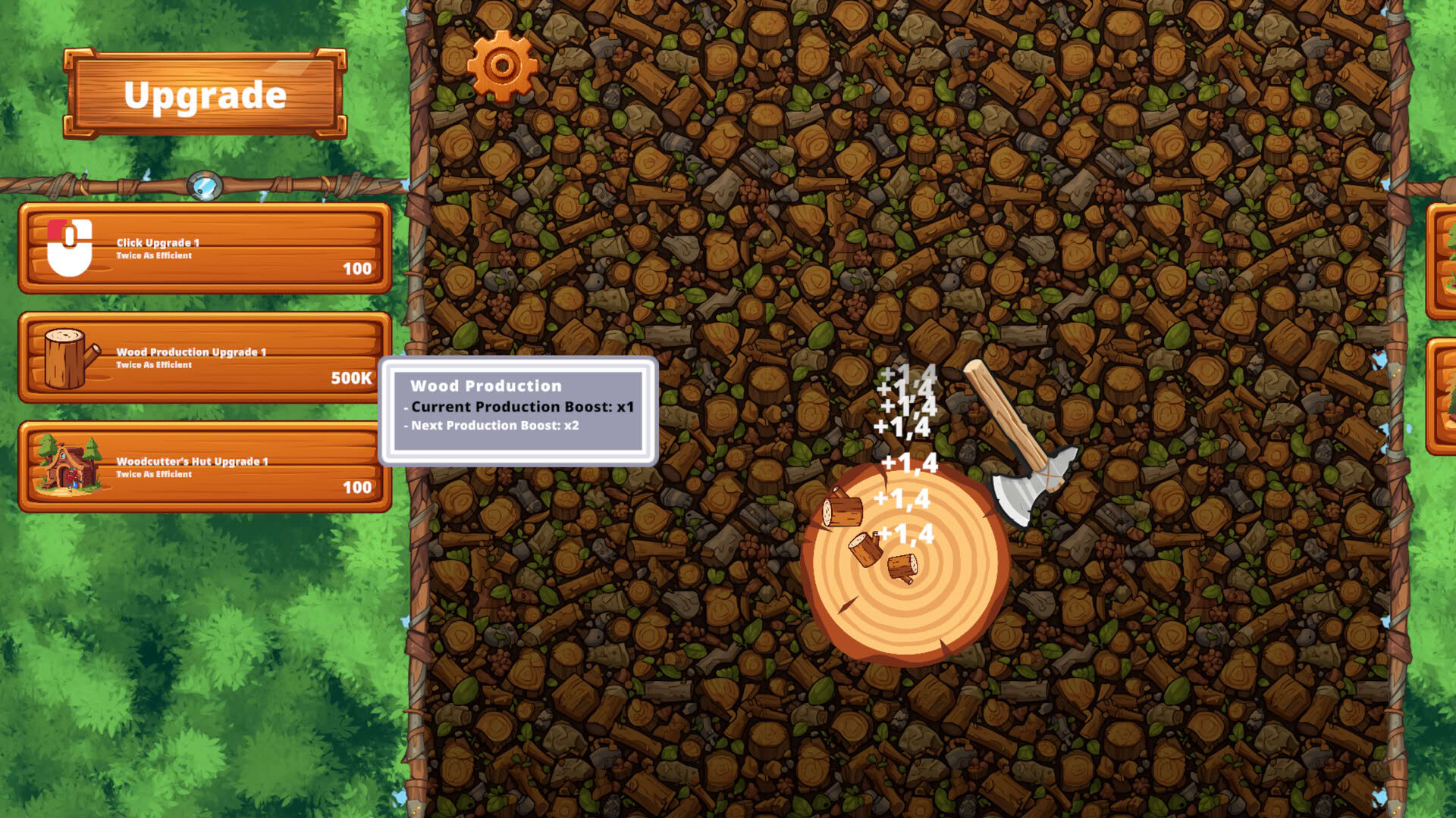 Screenshot for Wood Clicker