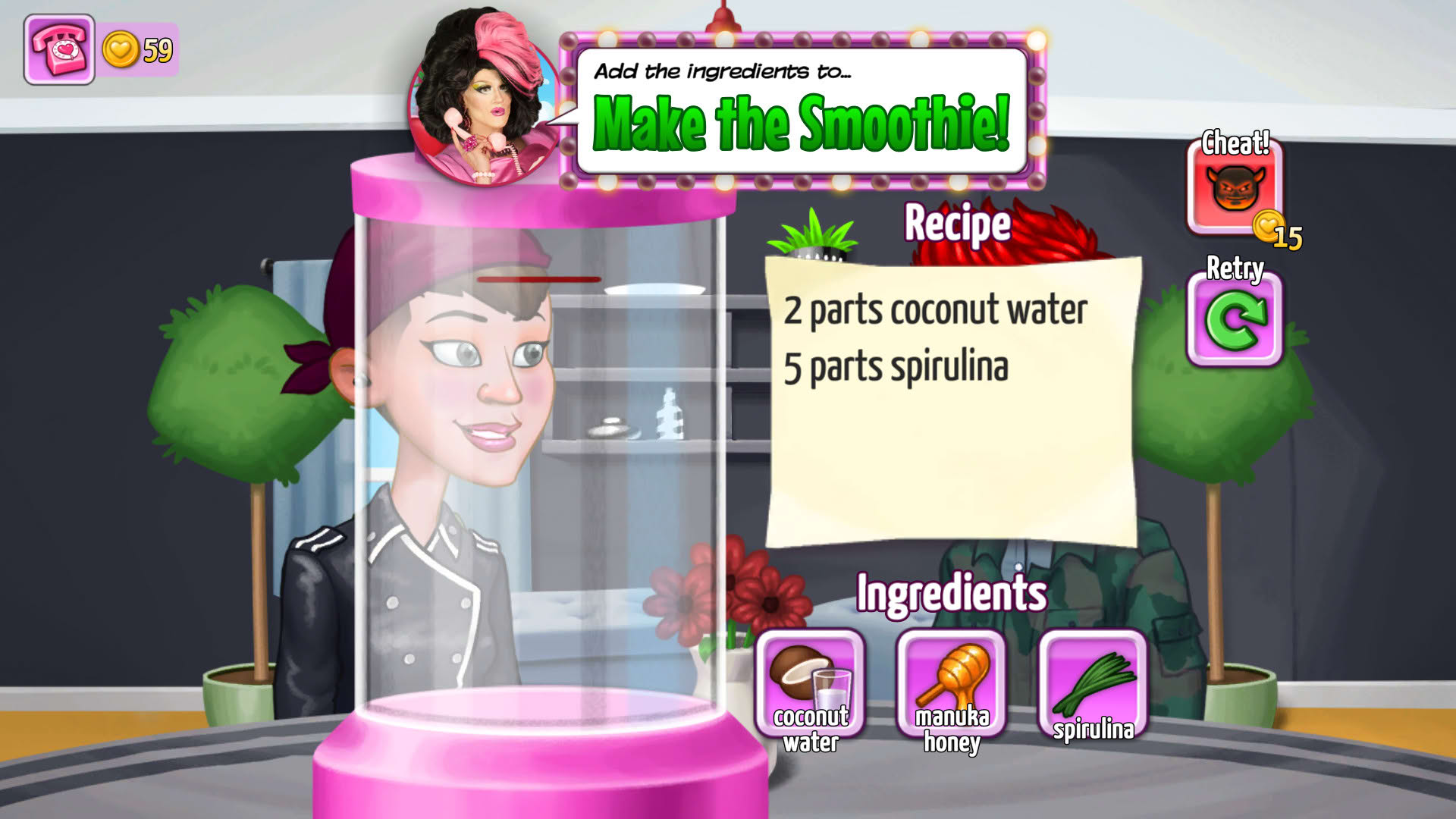 Screenshot for Kitty Powers' Love Life