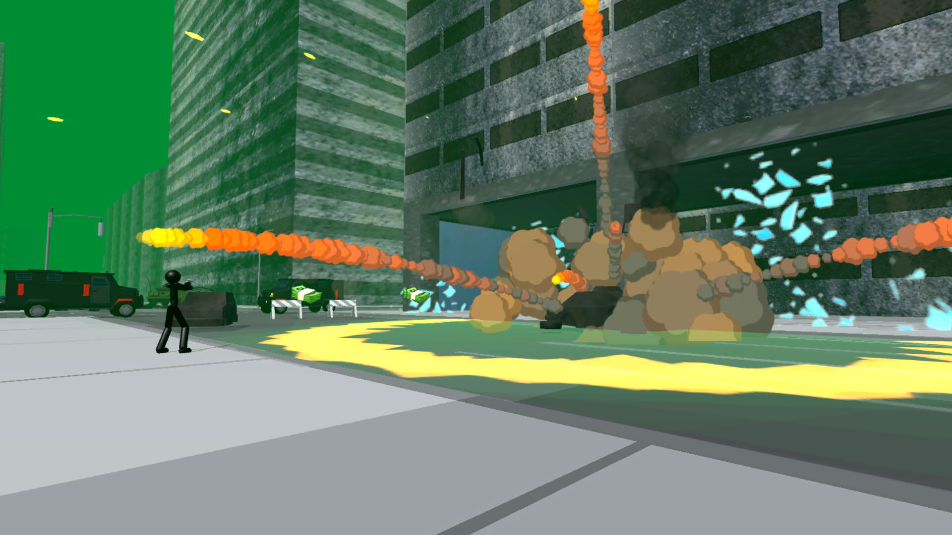 Screenshot for Stickman Zombie Shooting 3D