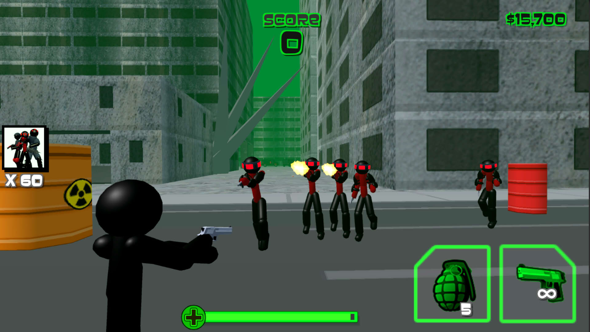 Screenshot for Stickman Zombie Shooting 3D