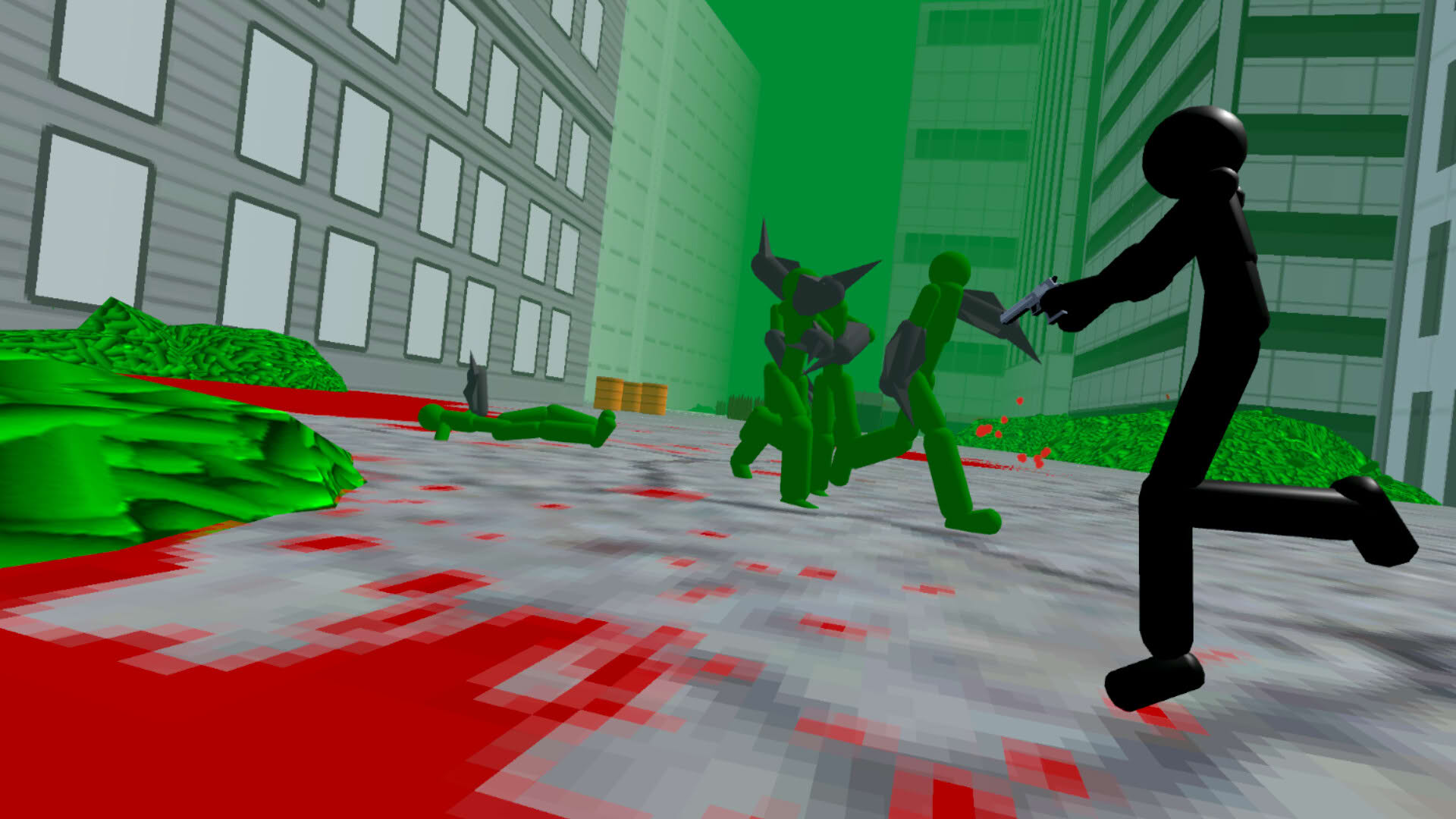 Screenshot for Stickman Zombie Shooting 3D