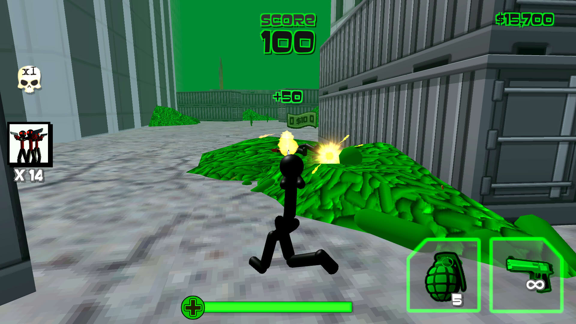 Screenshot for Stickman Zombie Shooting 3D