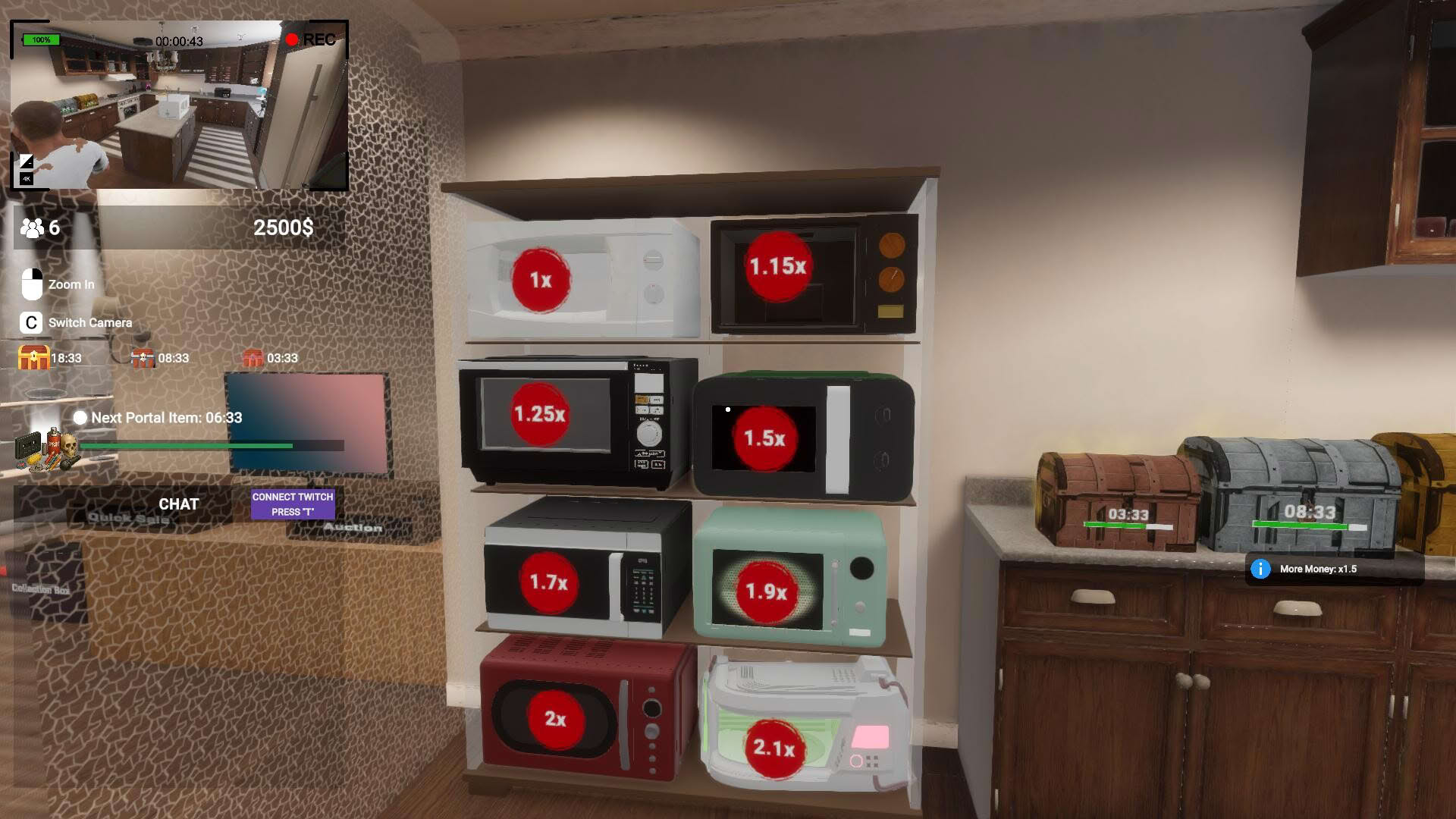 Screenshot for Microwave Simulator