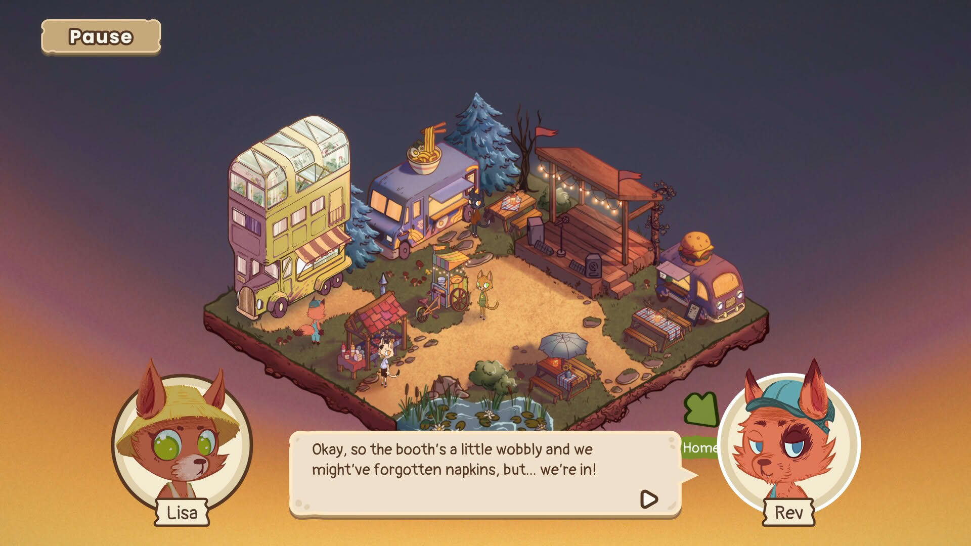 Screenshot for Foxy Dumplings