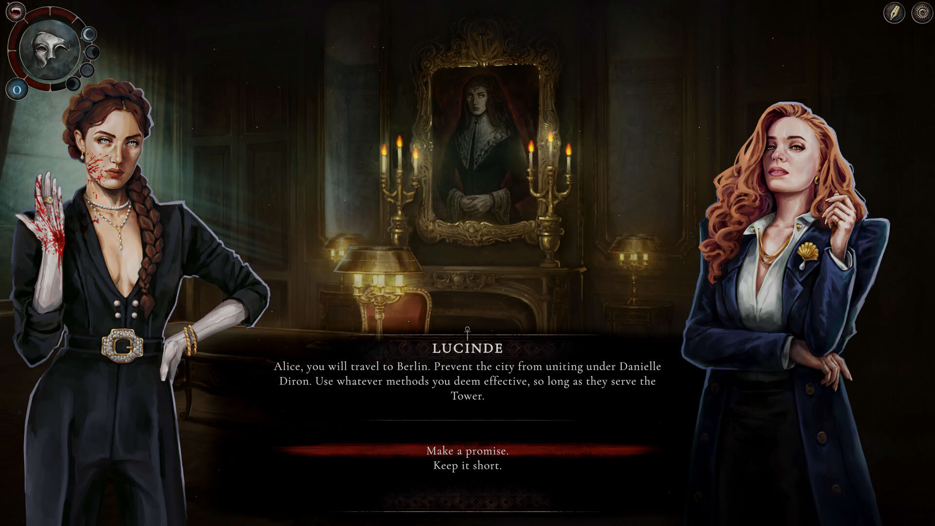 Screenshot for Vampire: The Masquerade - Oaths and Ashes