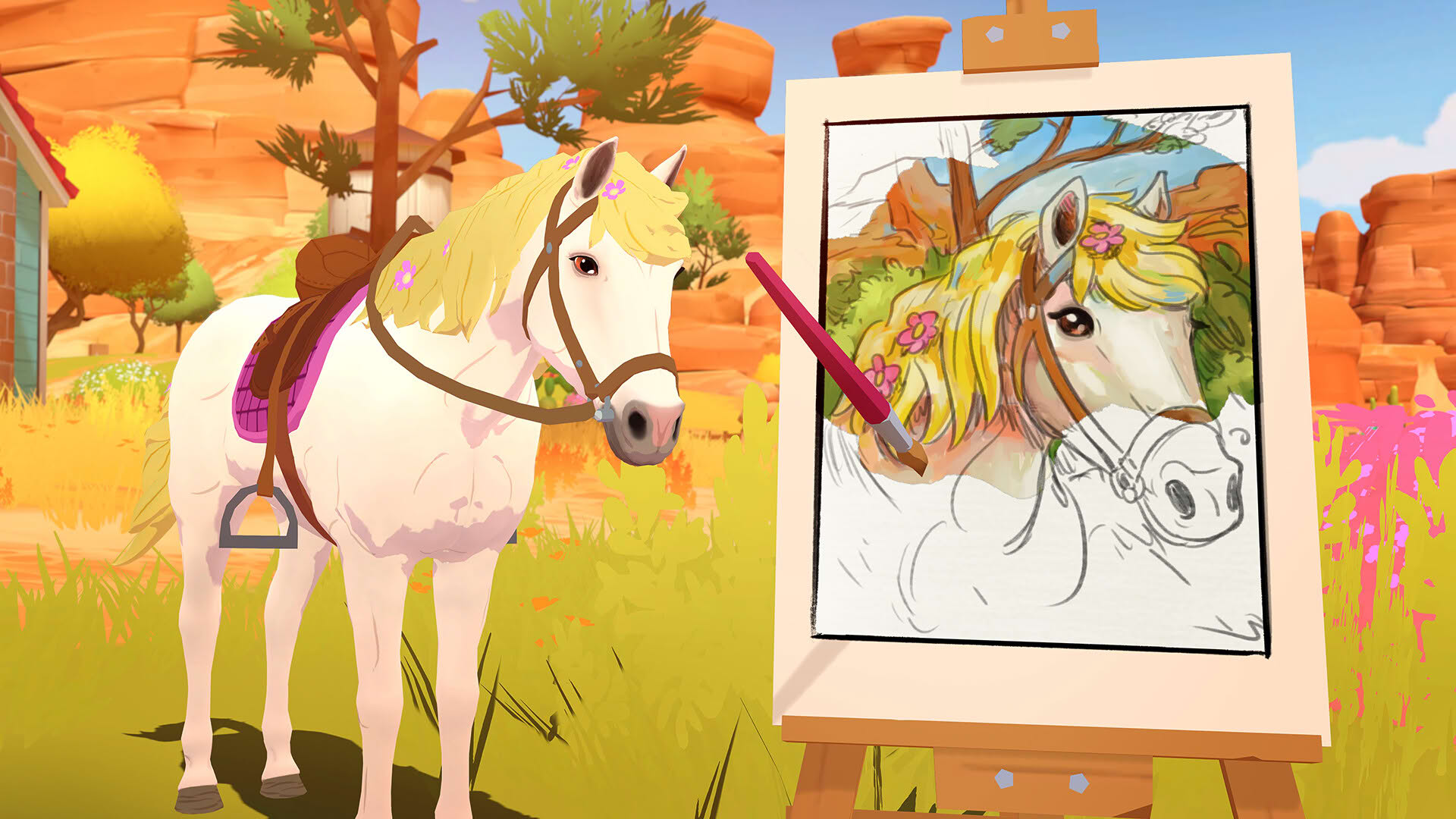Screenshot for Horse Club Ride West