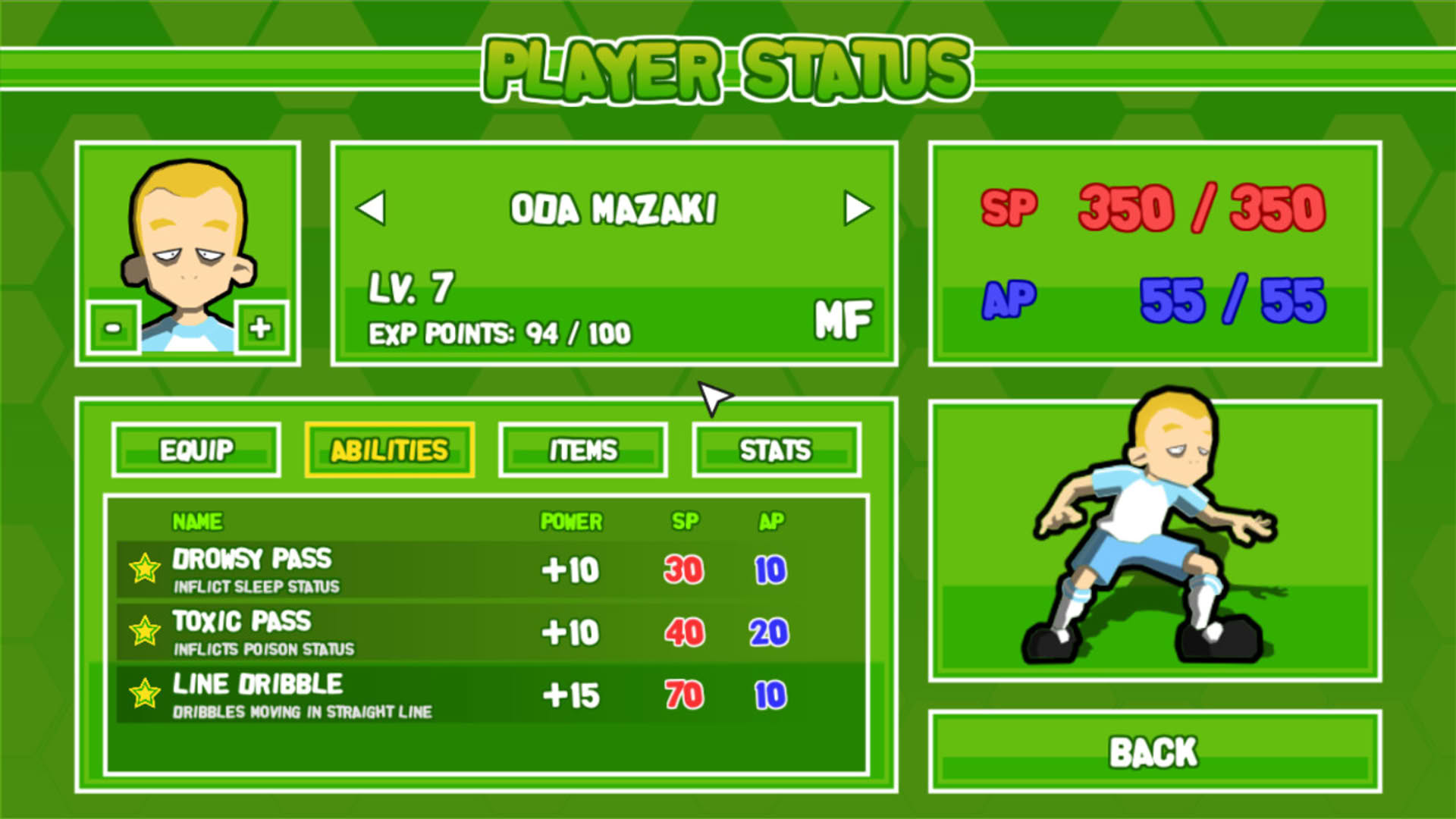 Screenshot for Ganbare! Super Strikers