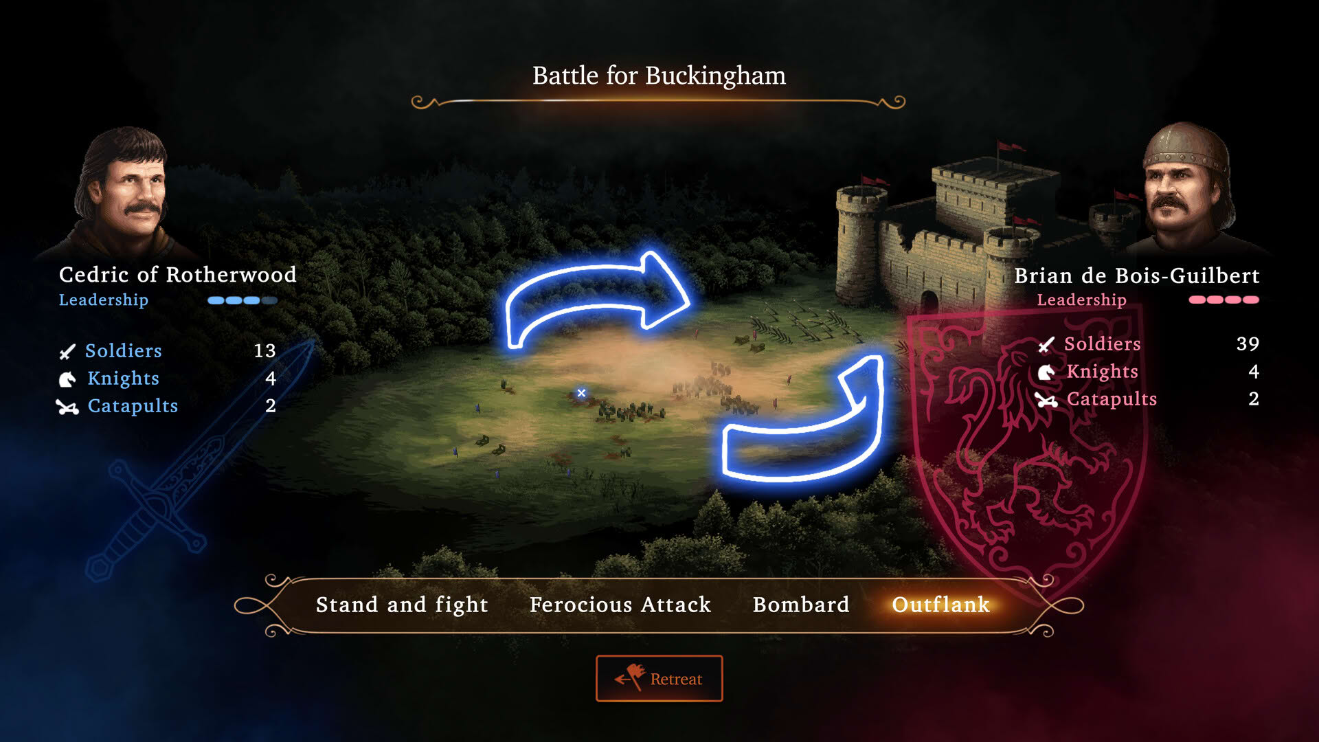 Screenshot for Defender of the Crown: The Legend Returns