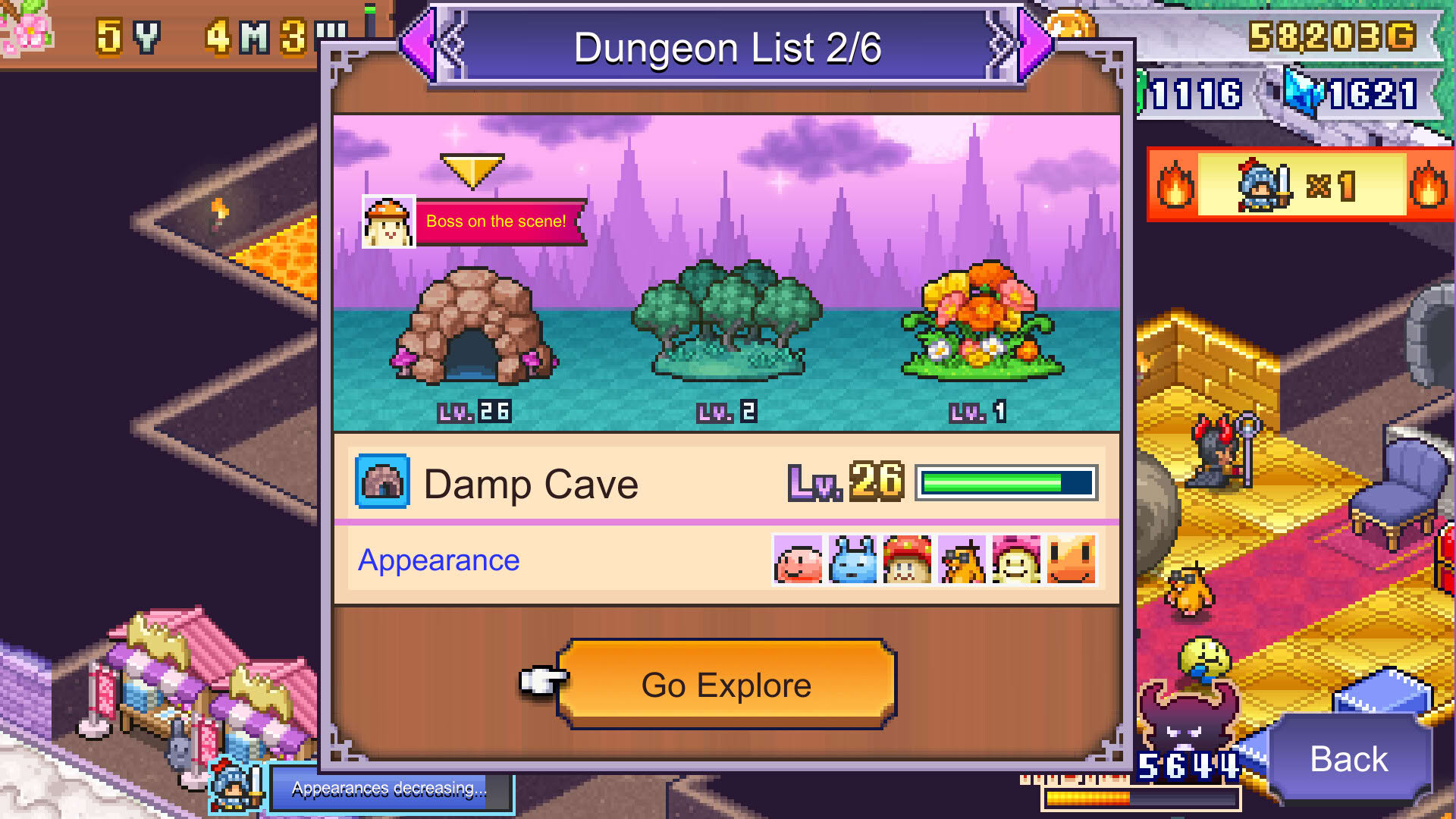 Screenshot for Demon Castle Story