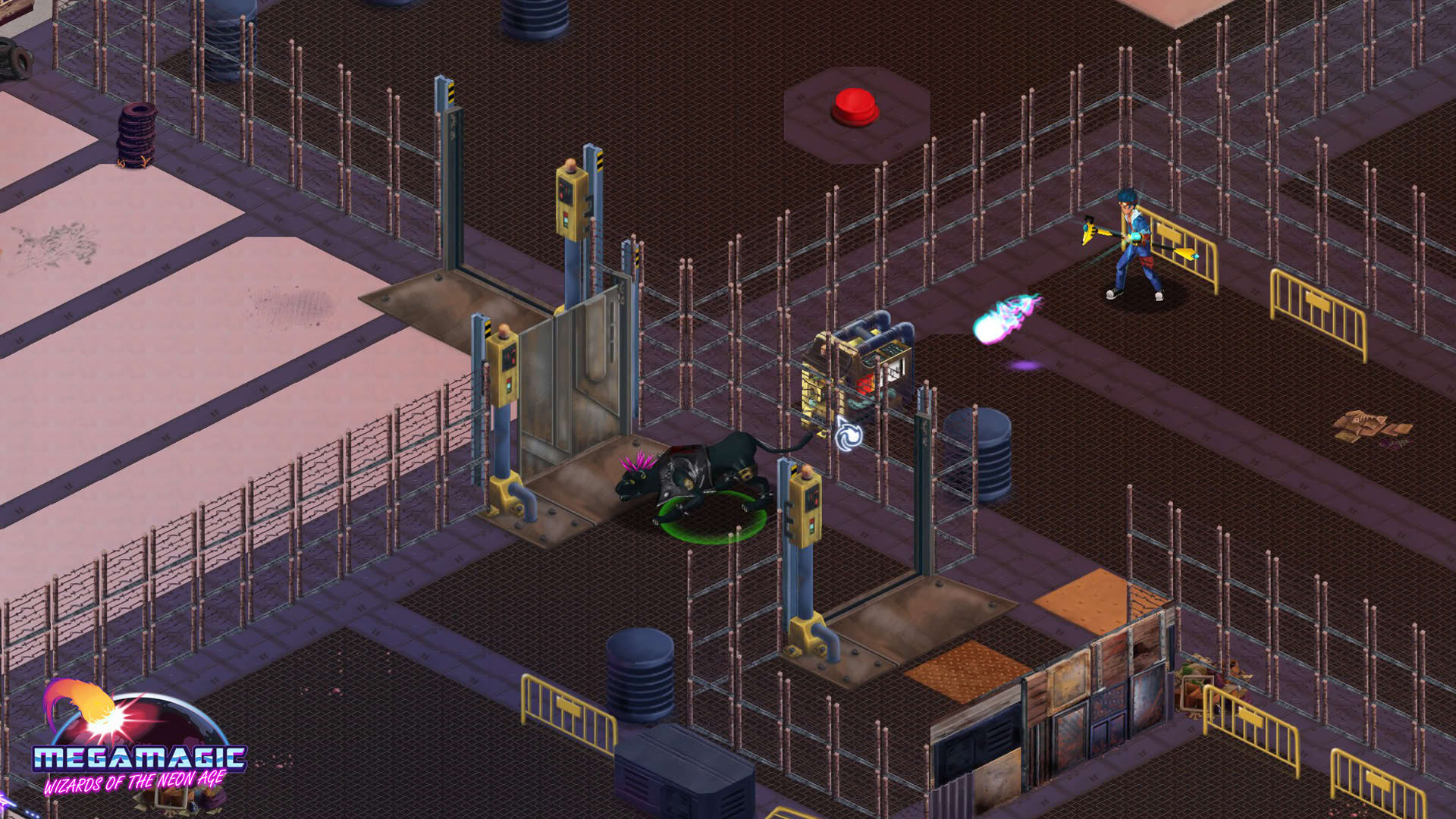Screenshot for Megamagic: Wizards of the Neon Age