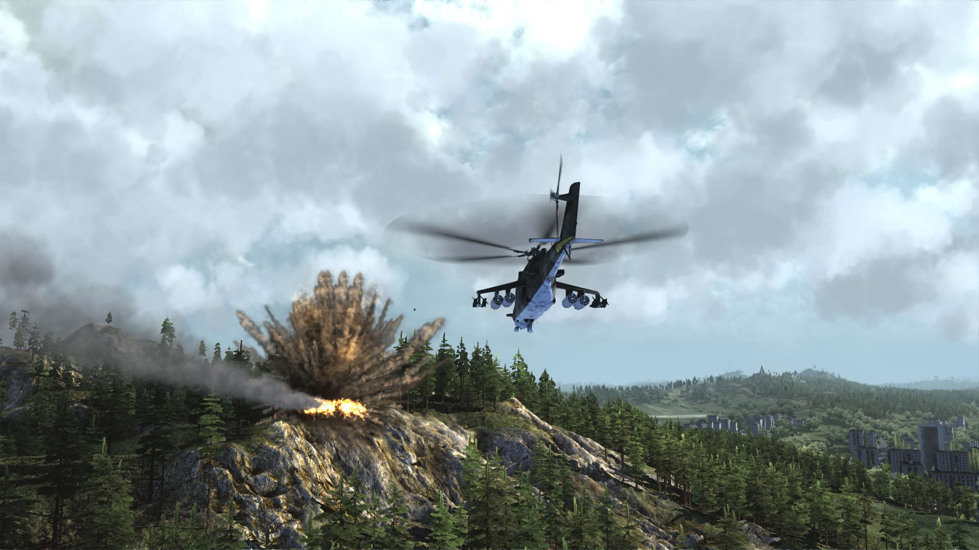Screenshot for Air Missions: Hind