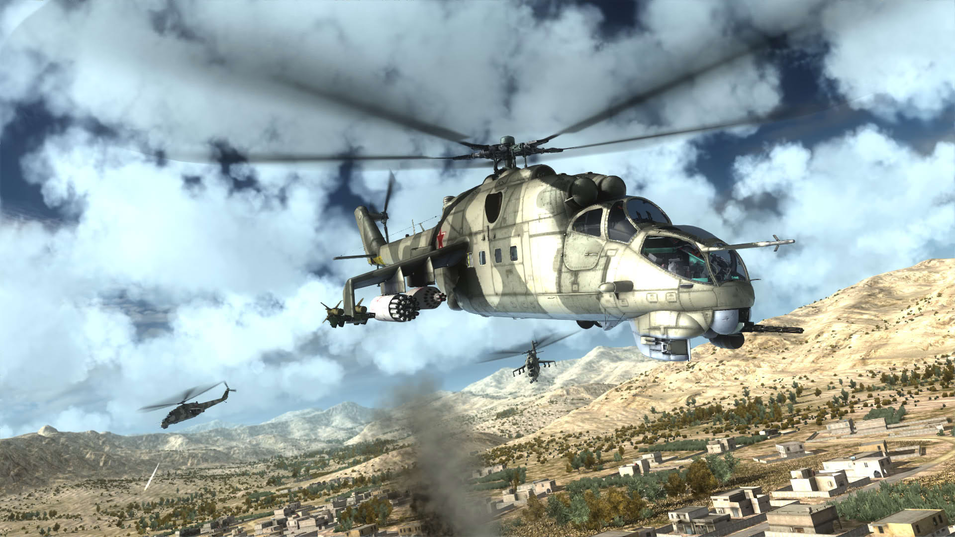 Screenshot for Air Missions: Hind