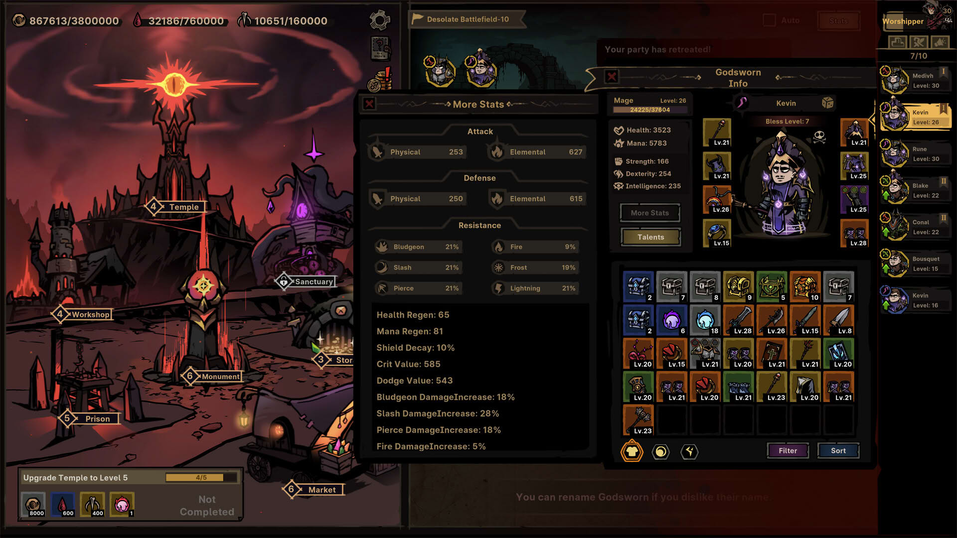 Screenshot for Path of Idle: Old Gods Rising