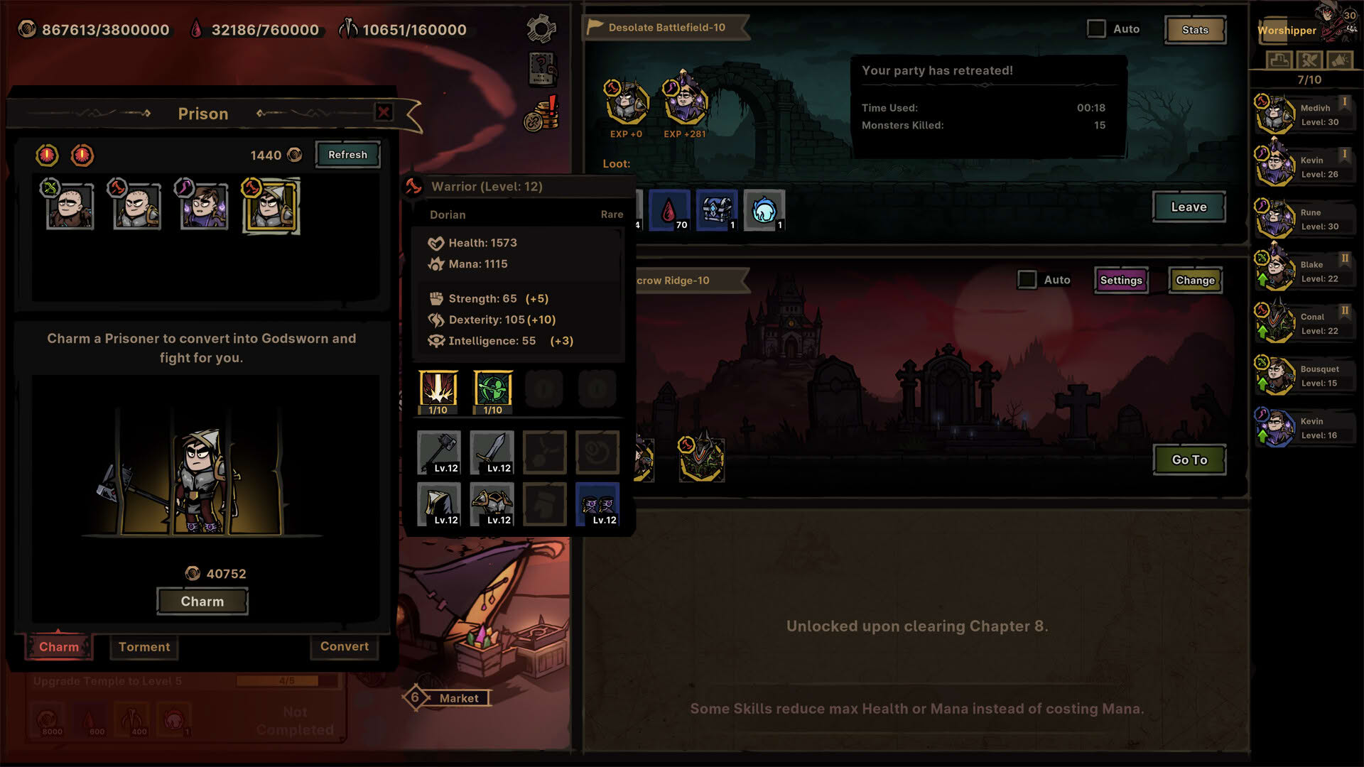 Screenshot for Path of Idle: Old Gods Rising