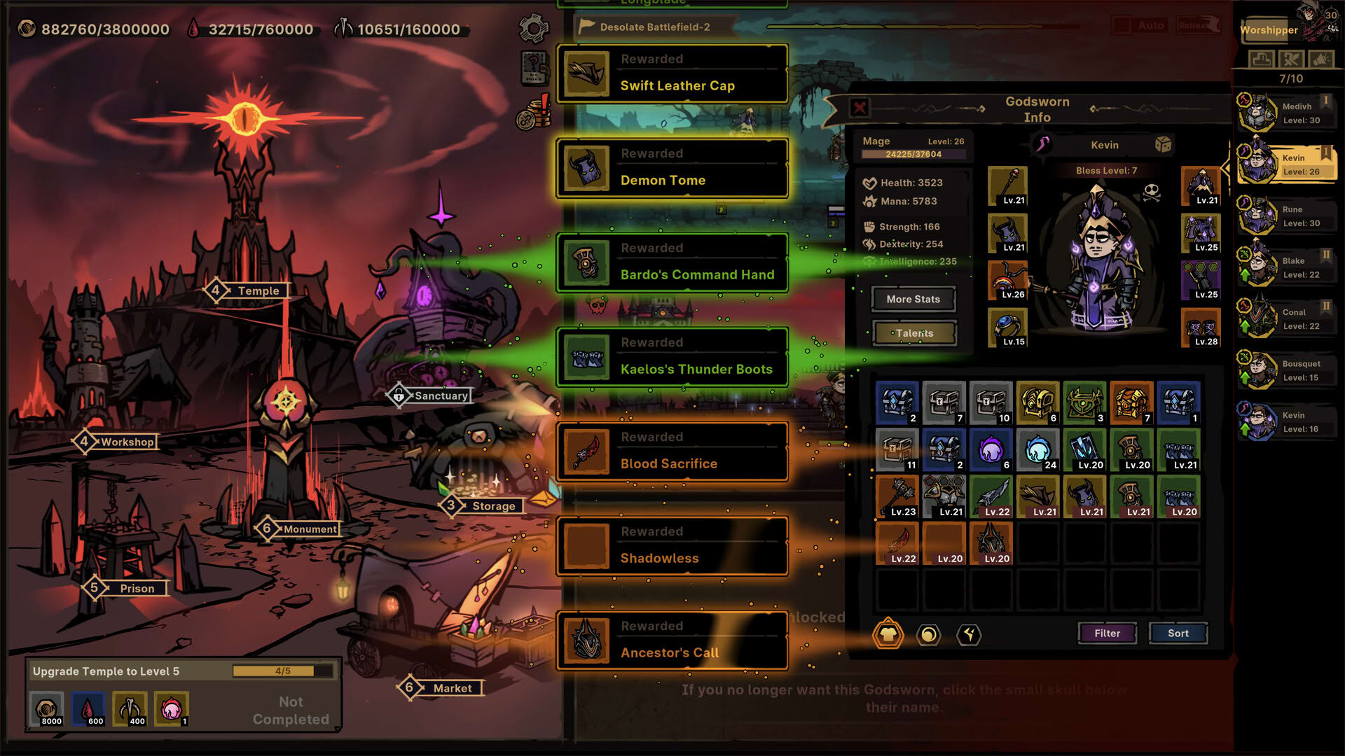 Screenshot for Path of Idle: Old Gods Rising