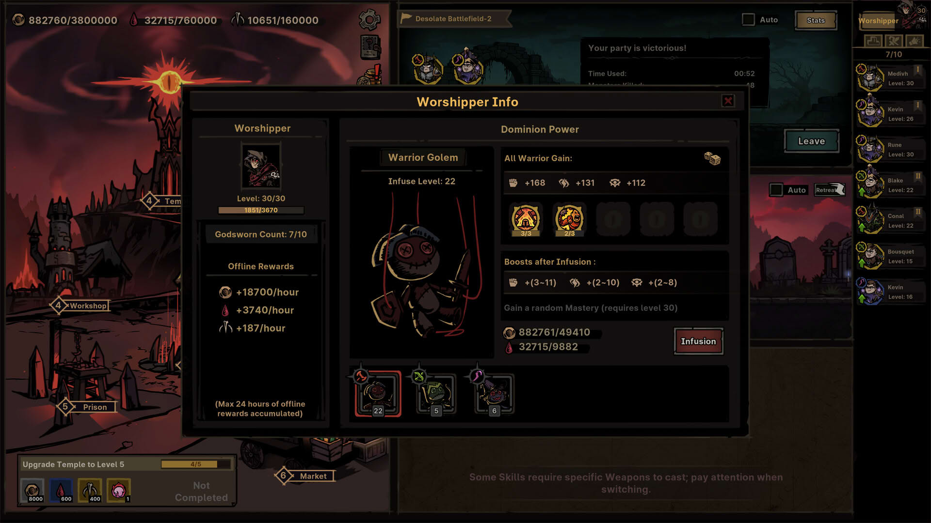 Screenshot for Path of Idle: Old Gods Rising