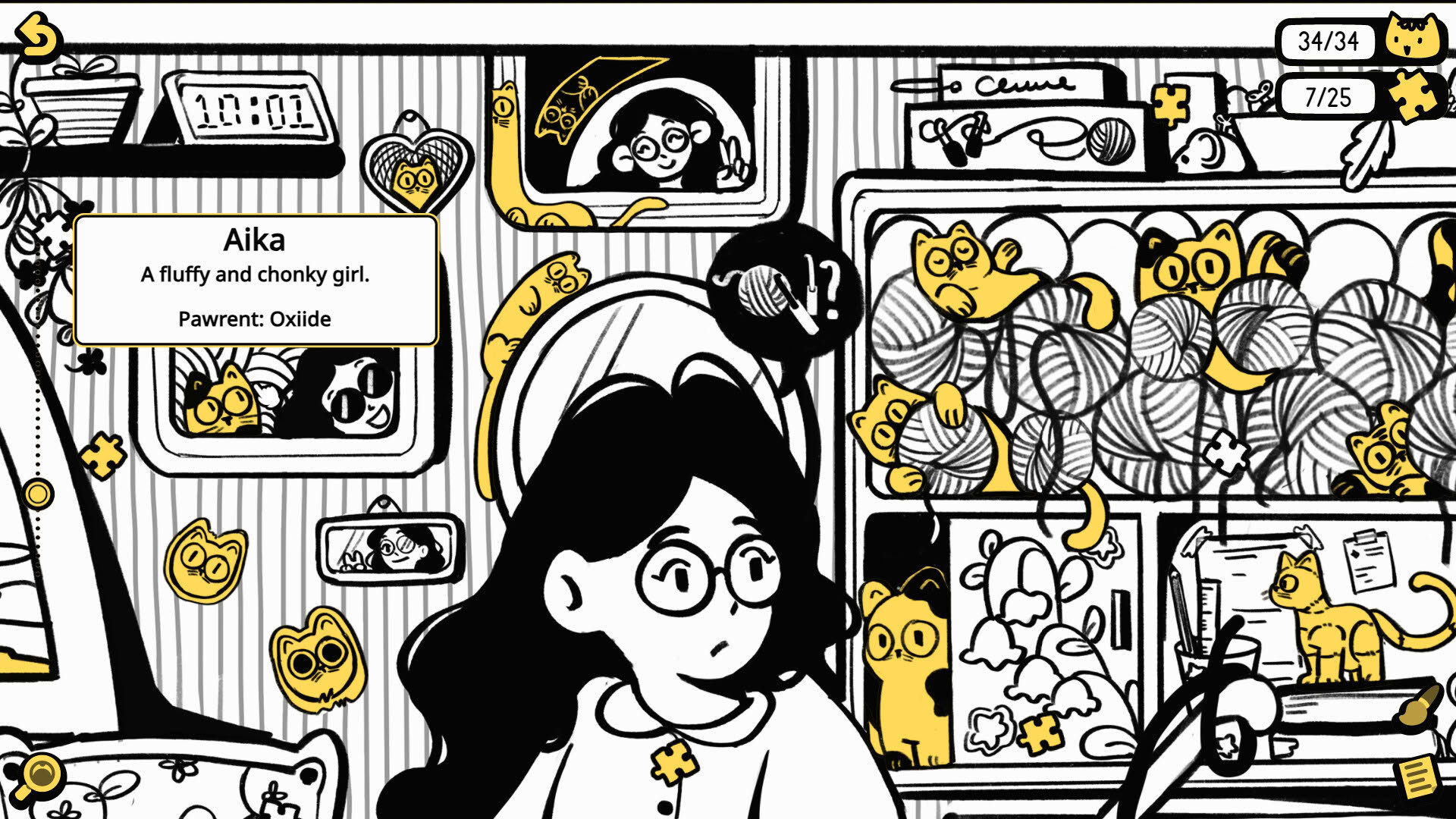 Screenshot for Cats Around Us: Yarn Ball