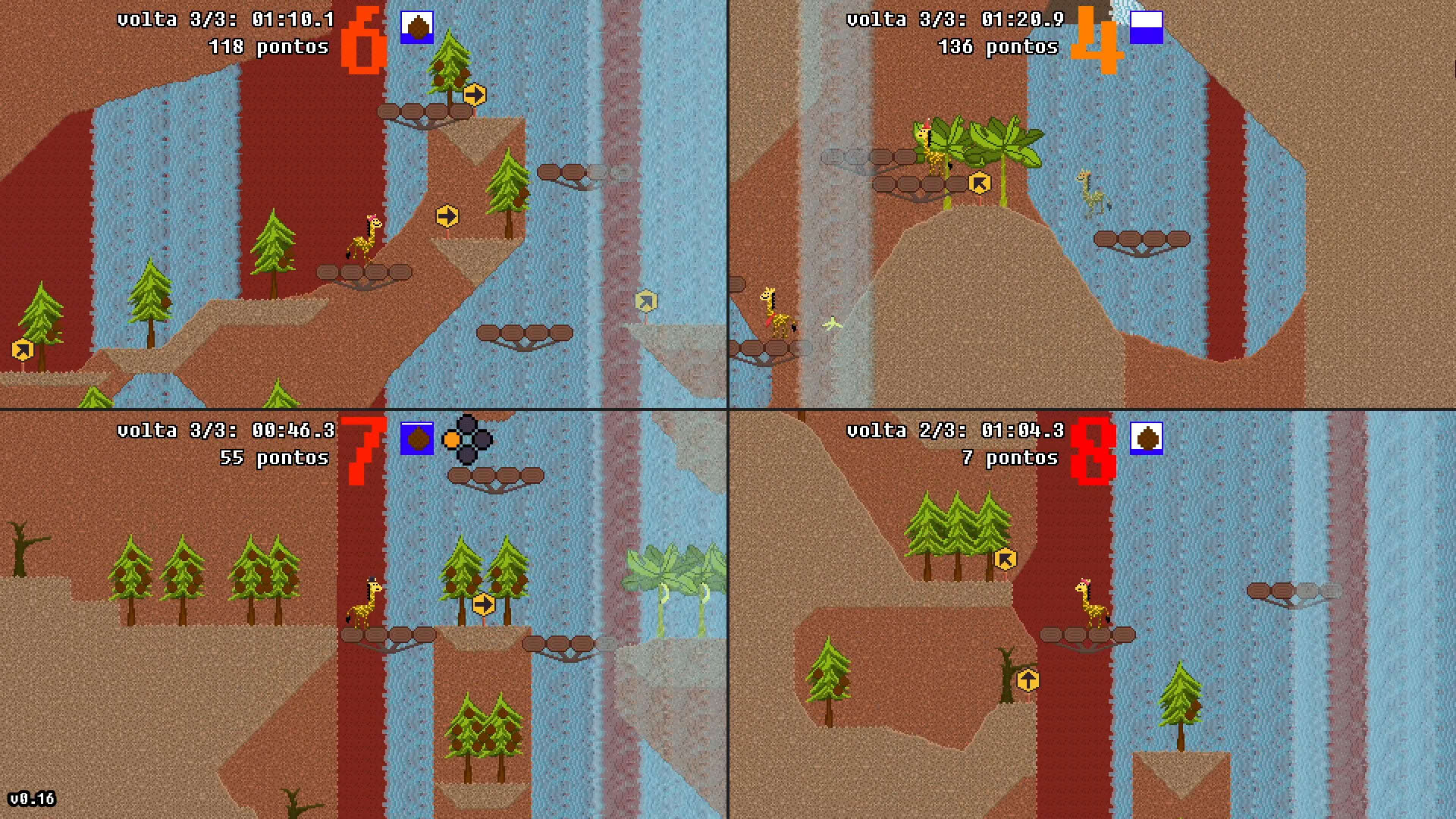 Screenshot for Run Giraffe Run