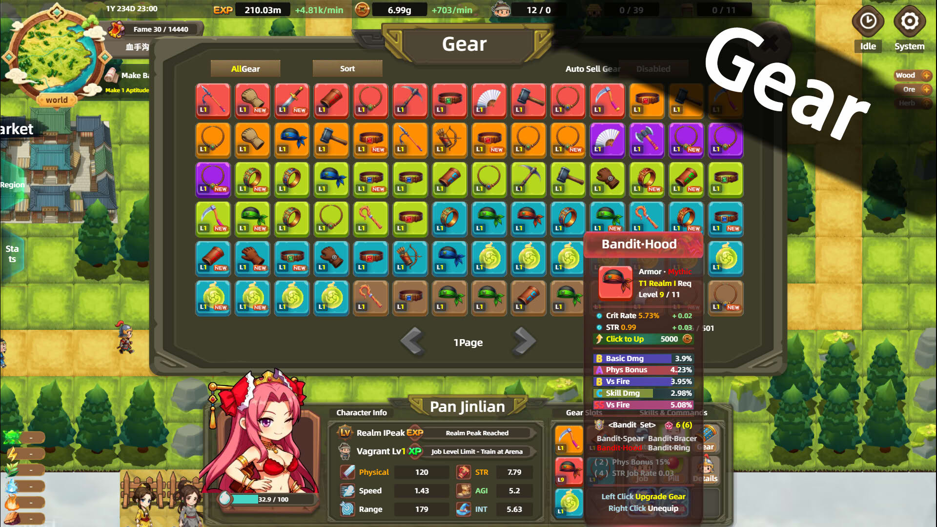 Screenshot for Bandit Simulator TD