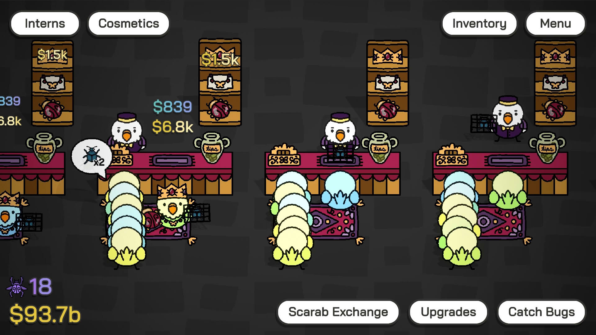 Screenshot for Budgie's Bug Shop