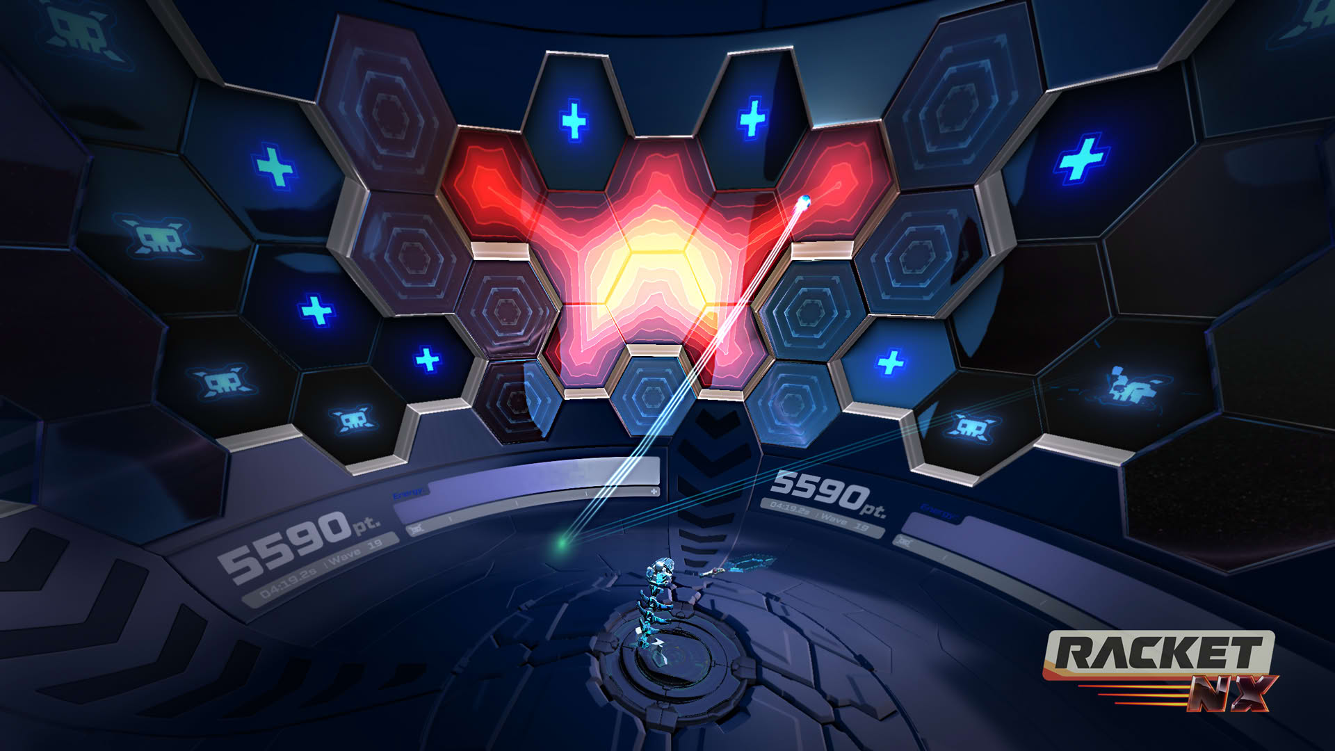 Screenshot for Racket: Nx