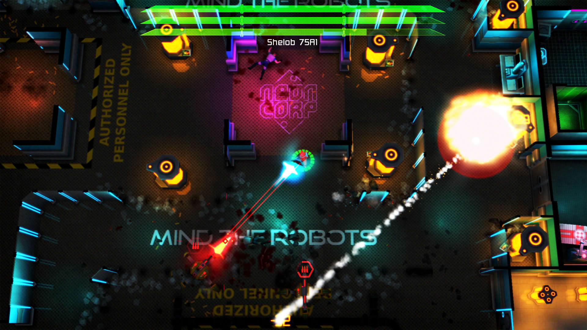 Screenshot for Neon Chrome