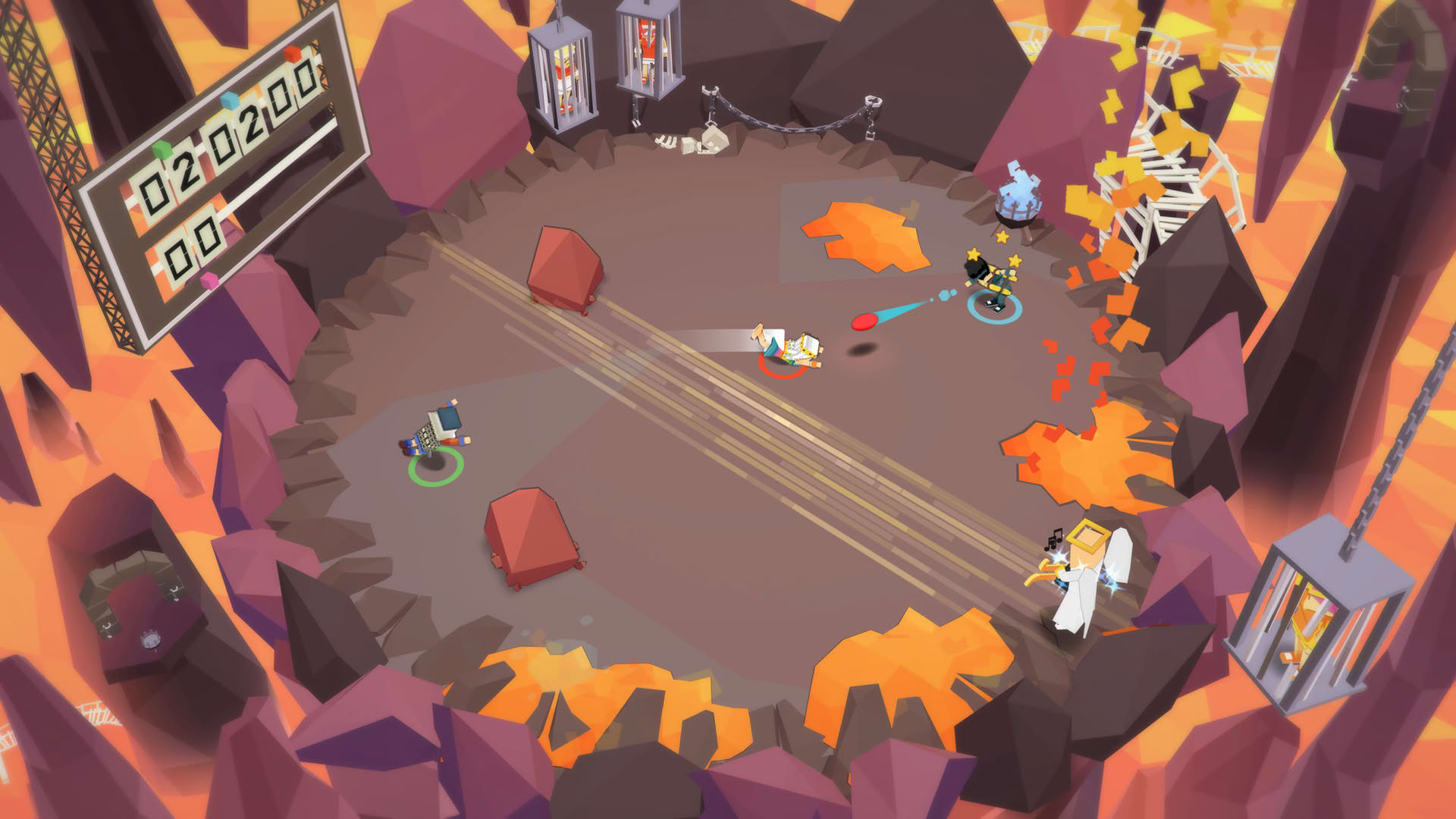 Screenshot for Stikbold! A Dodgeball Adventure