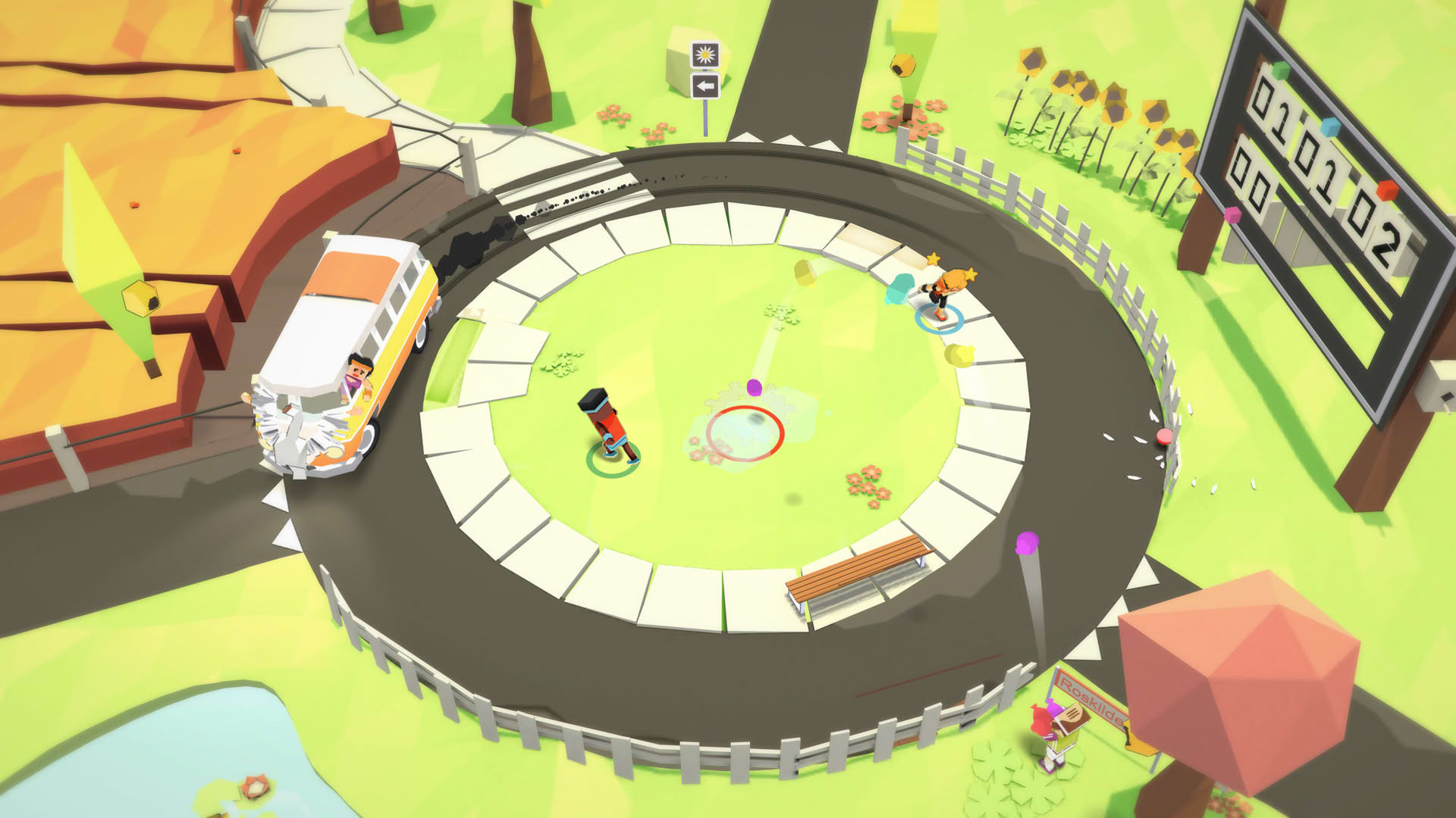 Screenshot for Stikbold! A Dodgeball Adventure