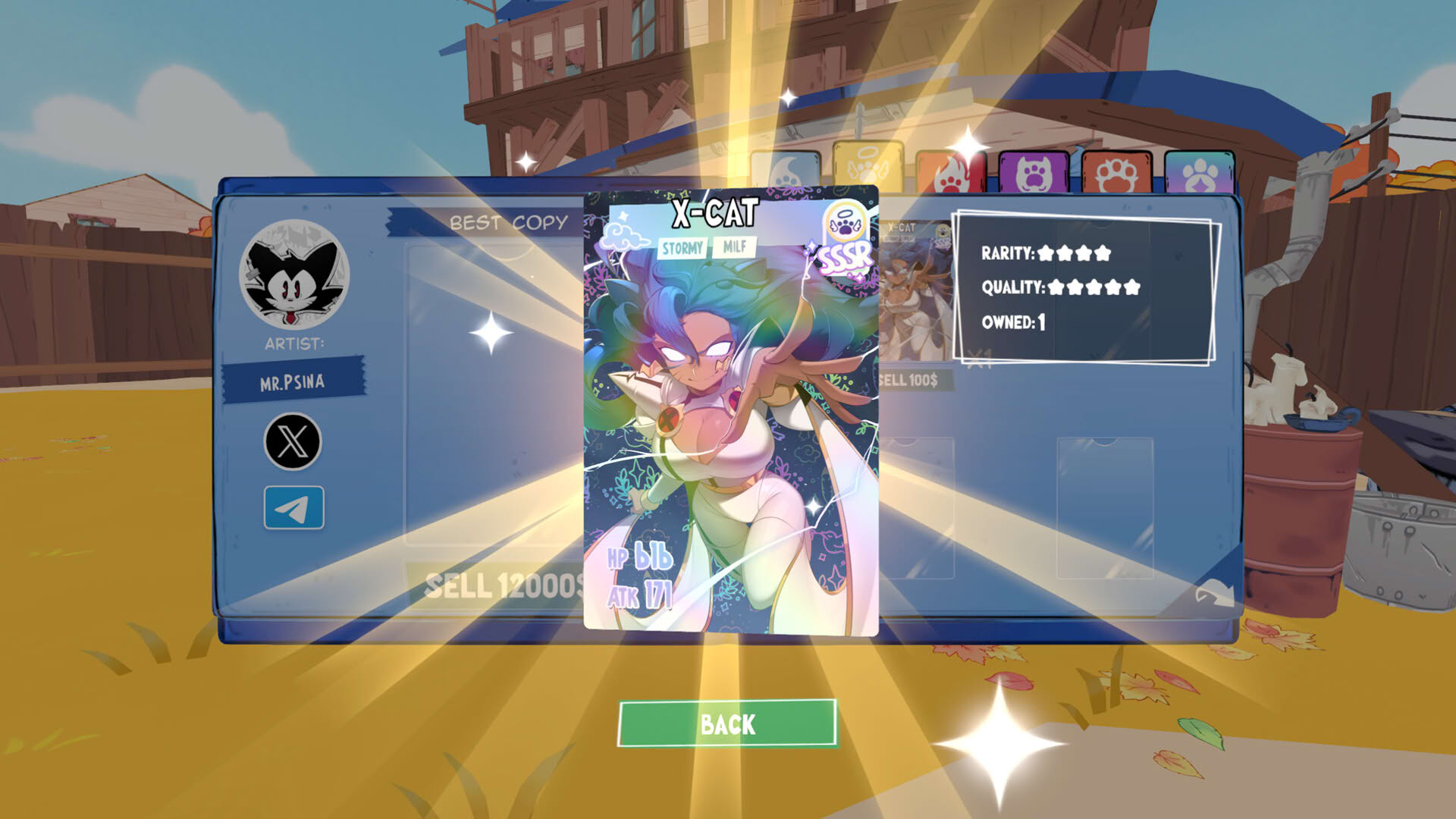 Screenshot for Kotamon: My Sis Found a Super-Rare Card in Her Cereal Box, so I Became a Garbage Man to Find the Entire Collection and Earn $1,000,000