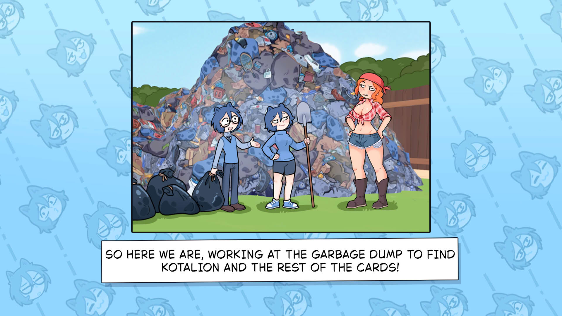 Screenshot for Kotamon: My Sis Found a Super-Rare Card in Her Cereal Box, so I Became a Garbage Man to Find the Entire Collection and Earn $1,000,000