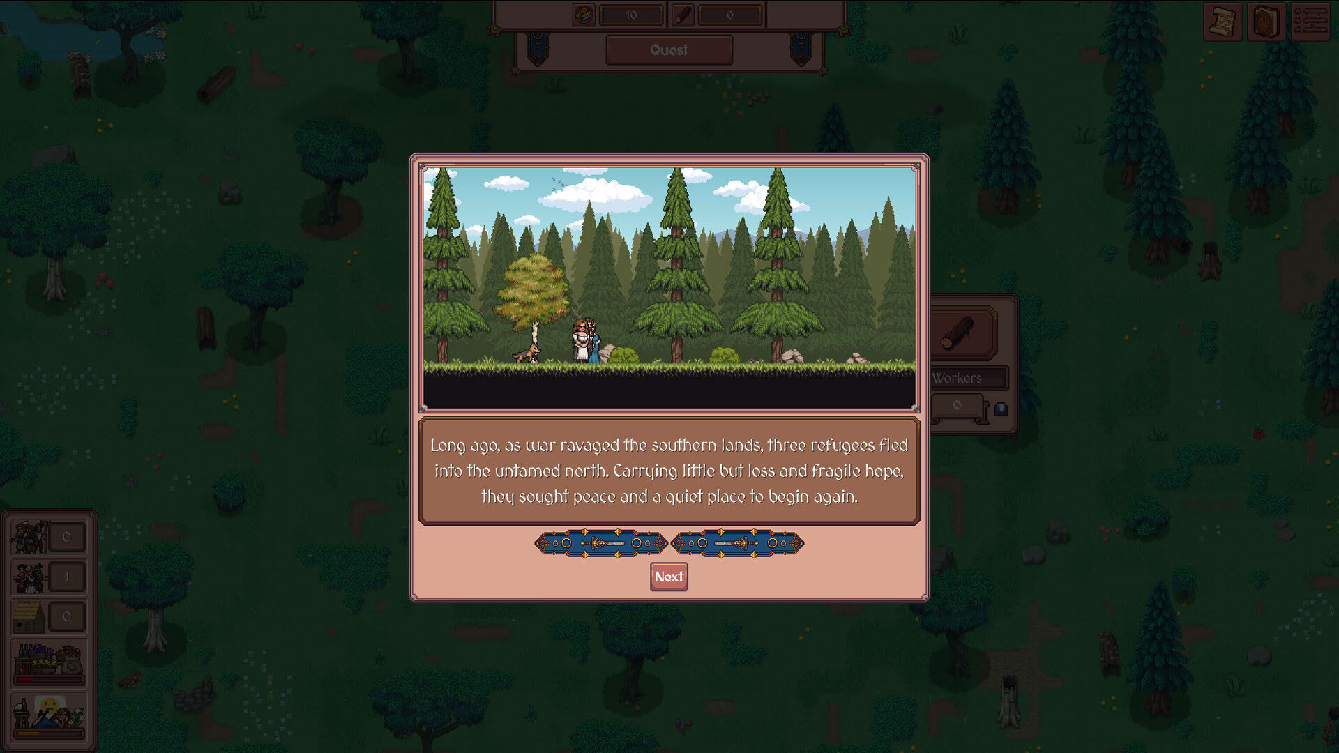 Screenshot for Hearth and Hamlet