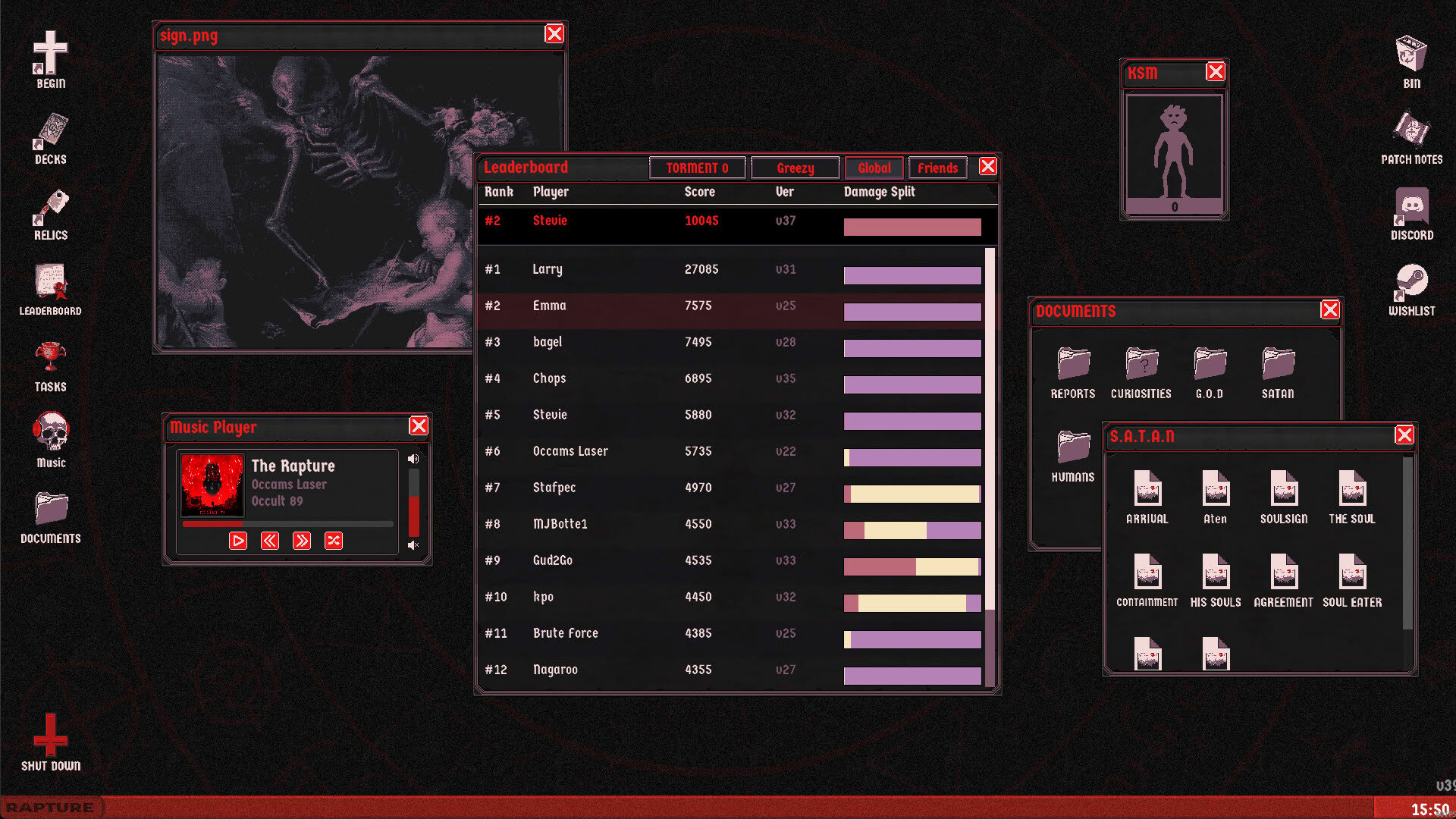 Screenshot for Heretic's Rapture