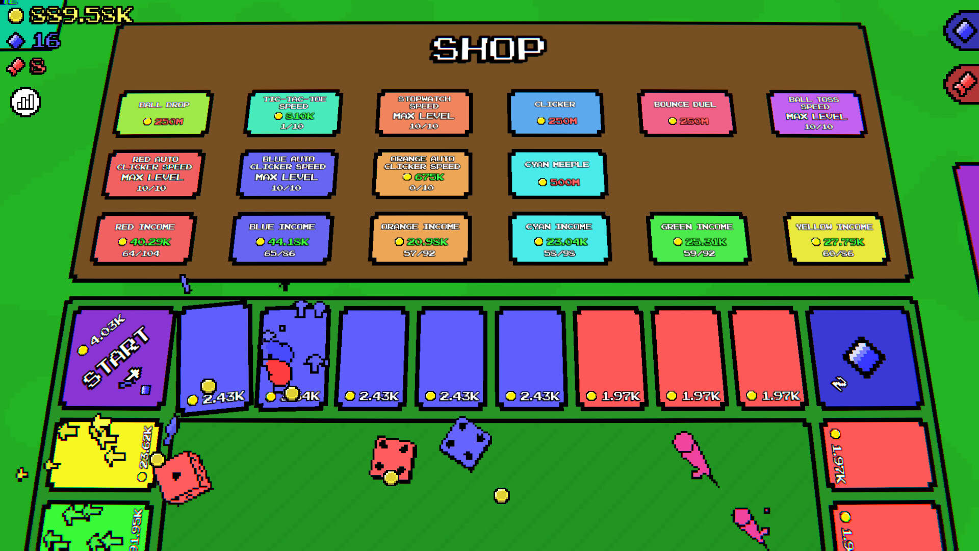Screenshot for Meeple Incremental