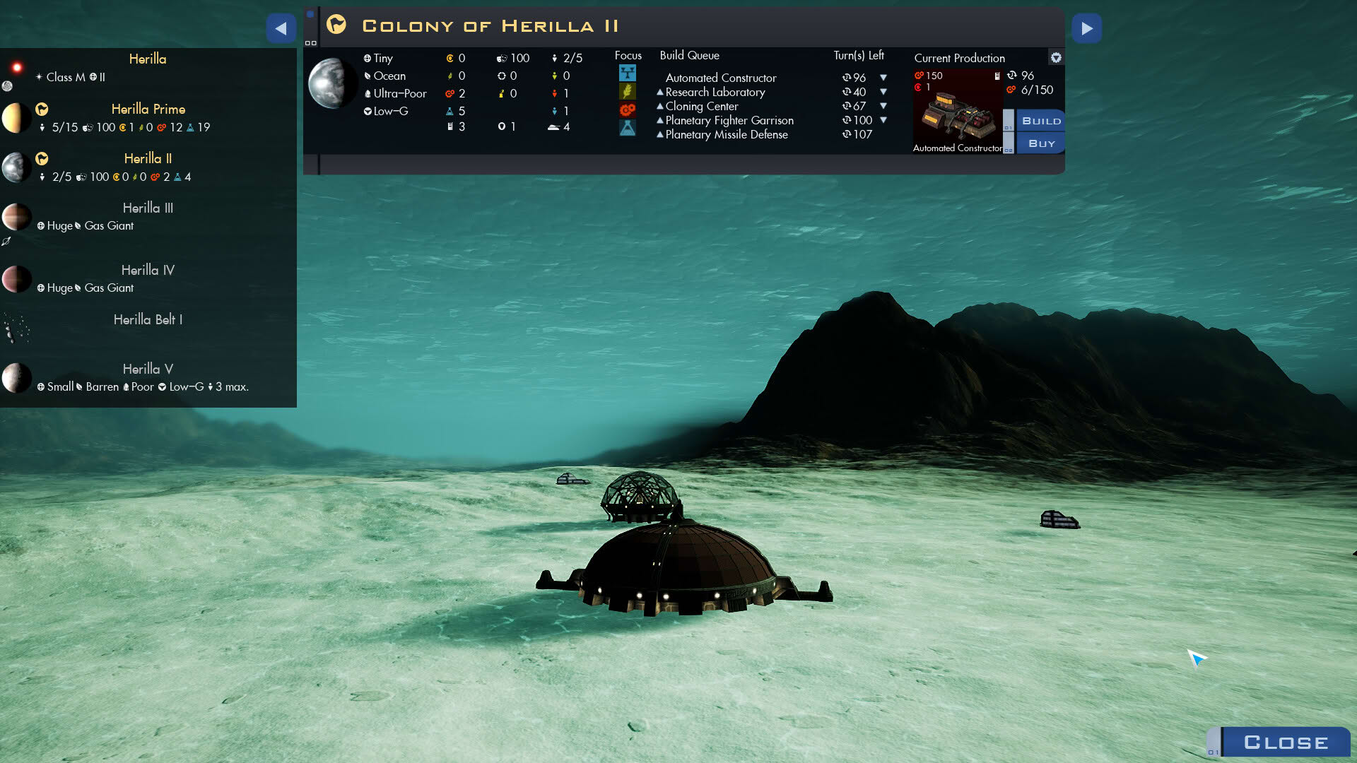 Screenshot for Lord of Rigel