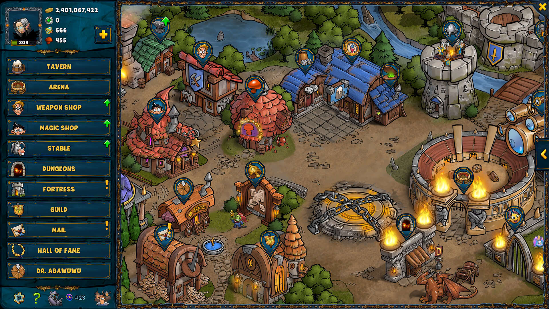 Screenshot for Shakes and Fidget