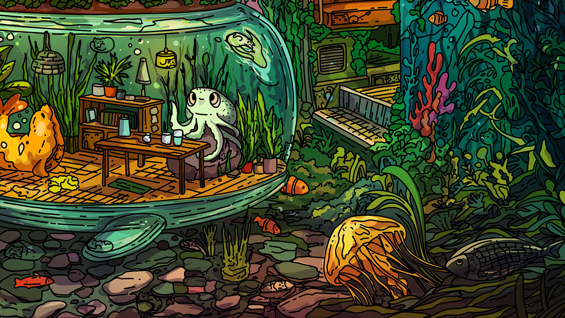 Screenshot for 100 Undersea Cats