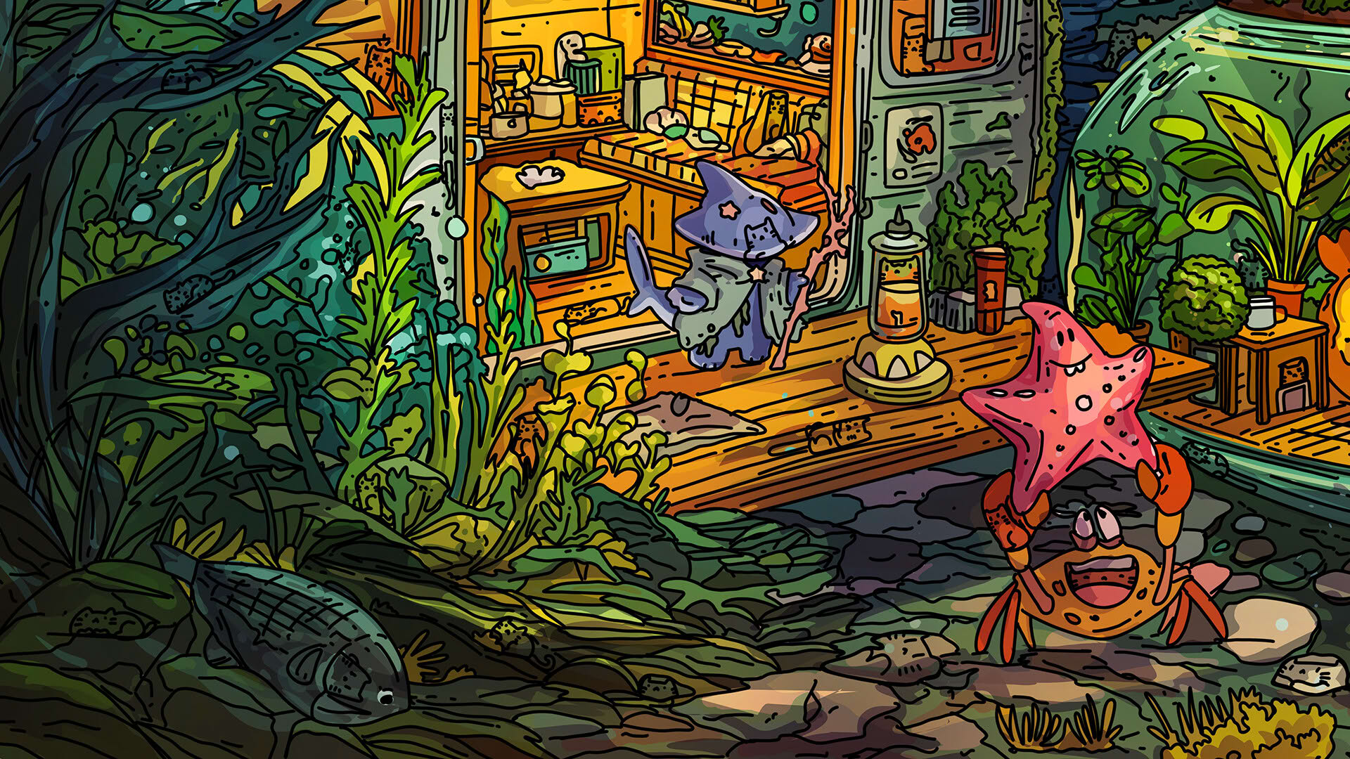 Screenshot for 100 Undersea Cats