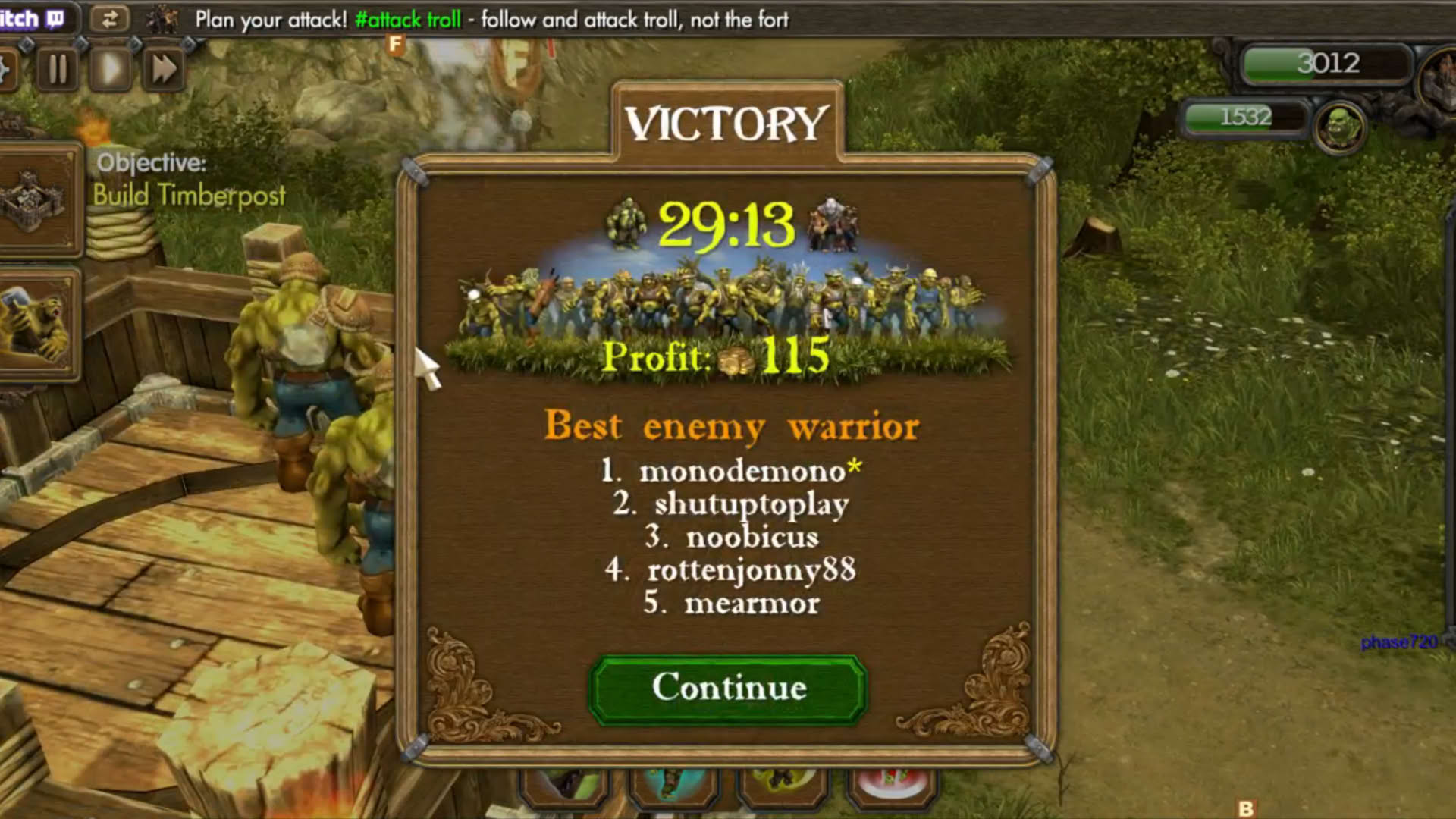 Screenshot for One Troll Army