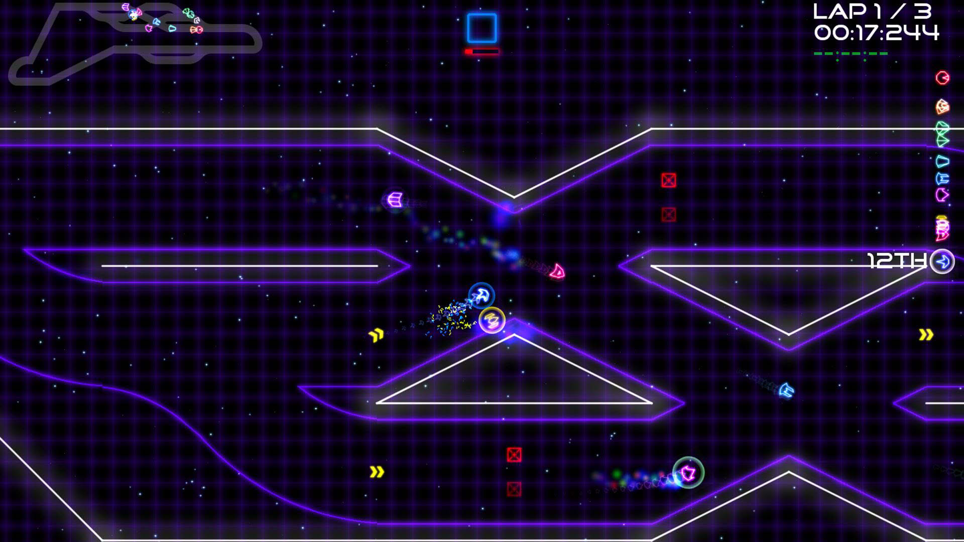 Screenshot for Super Laser Racer