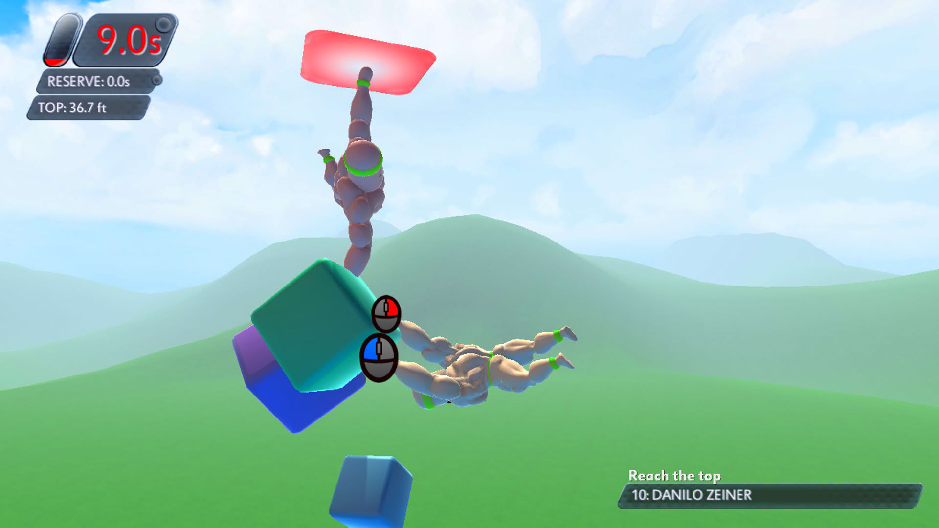 Screenshot for Mount Your Friends 3D: A Hard Man is Good to Climb