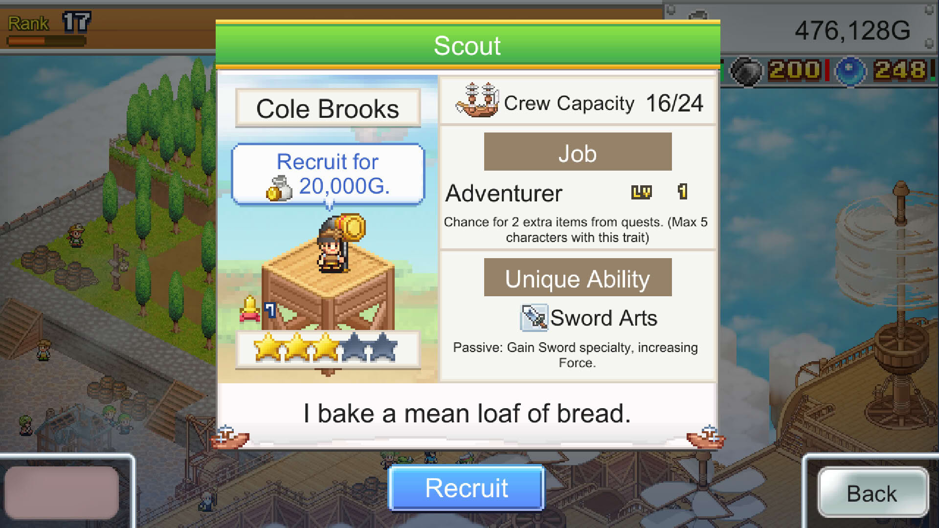 Screenshot for Skyship Quest Story