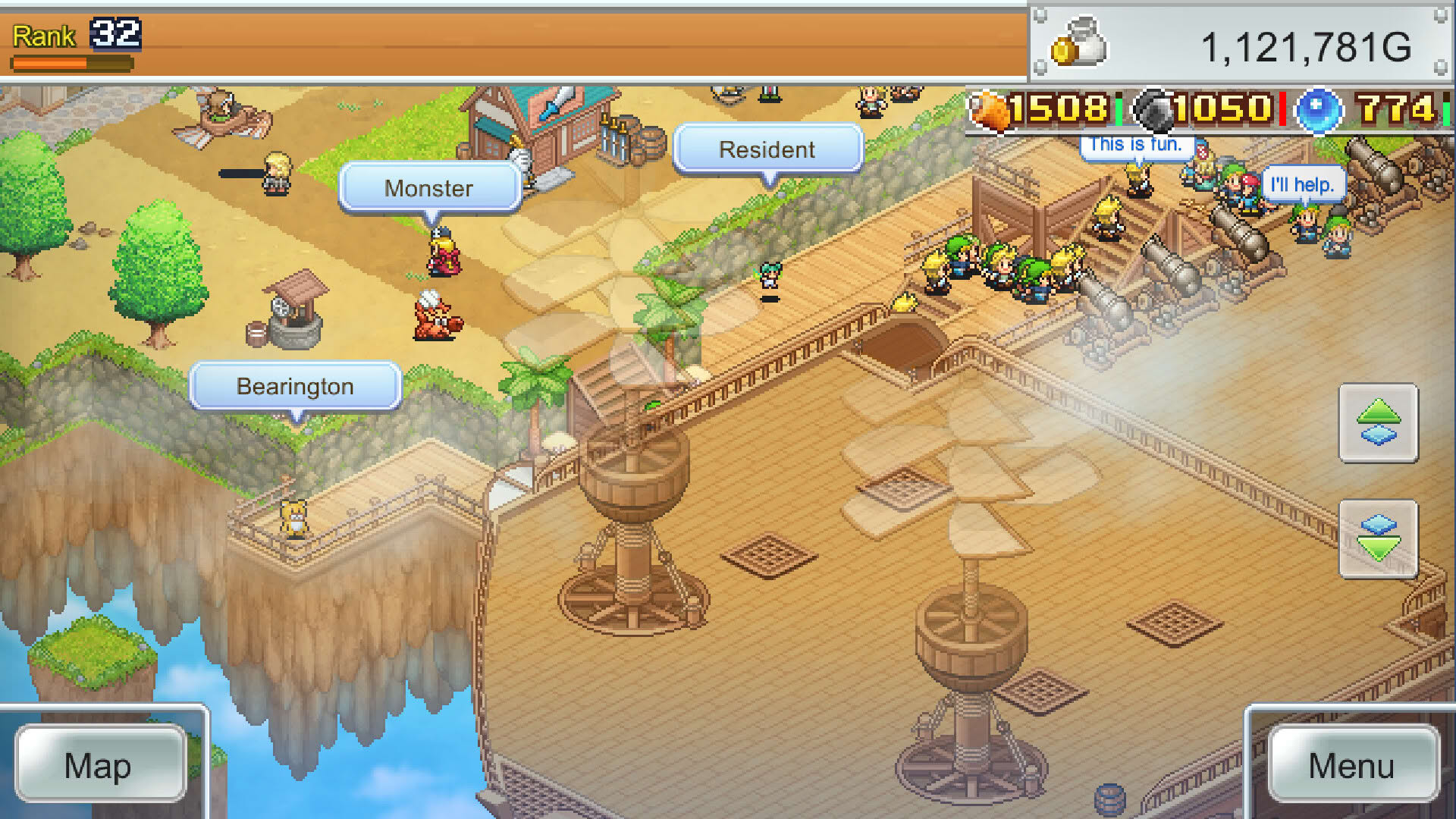 Screenshot for Skyship Quest Story