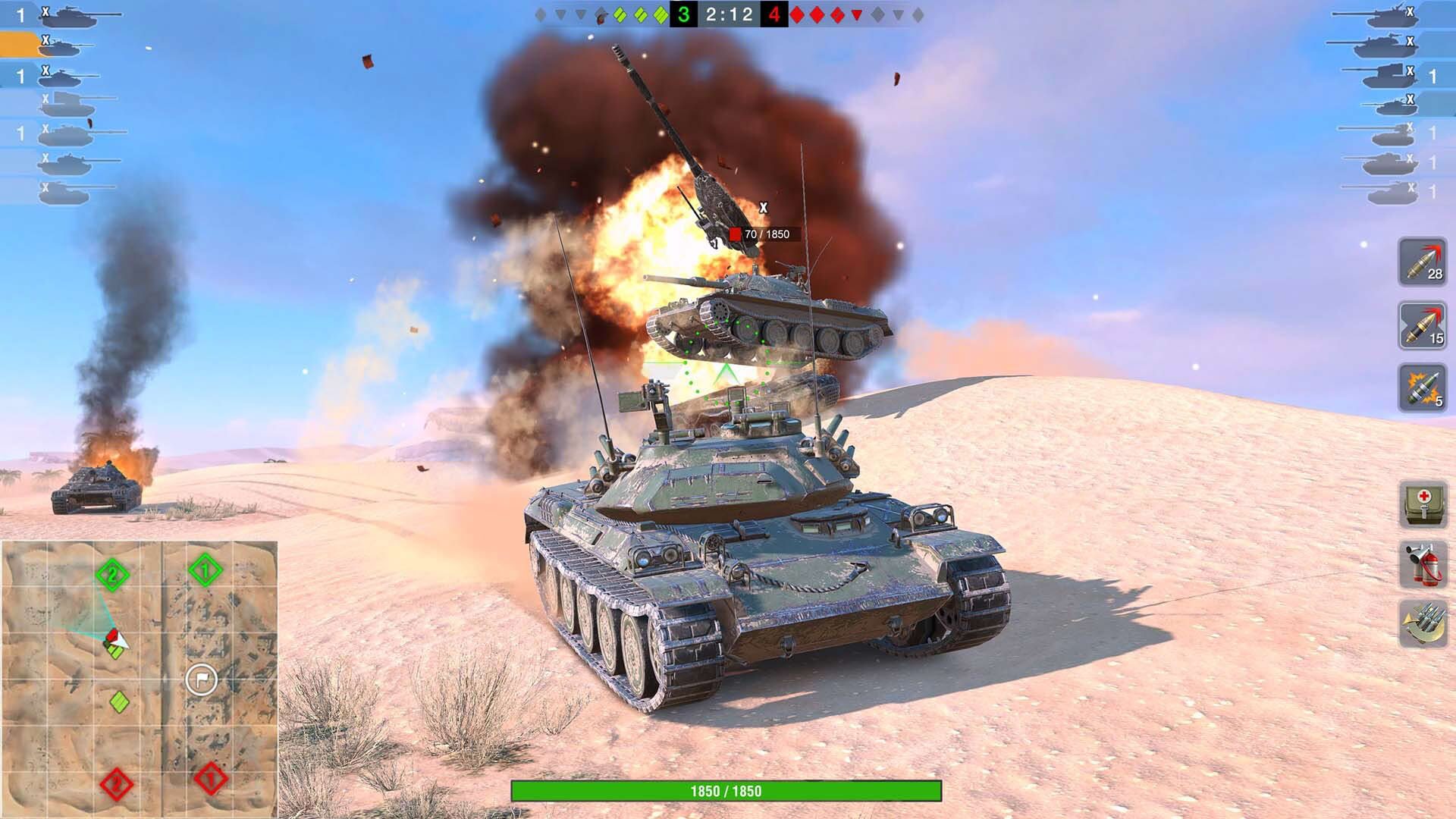 Screenshot for World of Tanks: Blitz