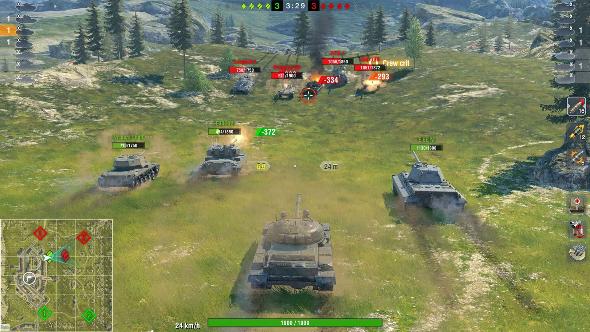 Screenshot for World of Tanks: Blitz