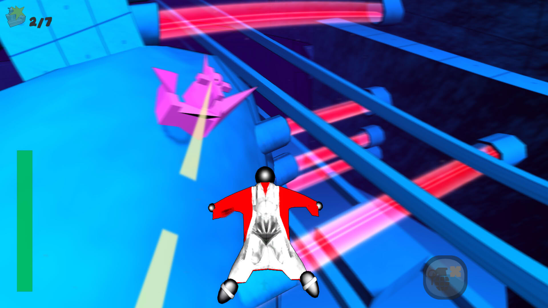 Screenshot for Stickman 3D Wingsuit: Deluxe