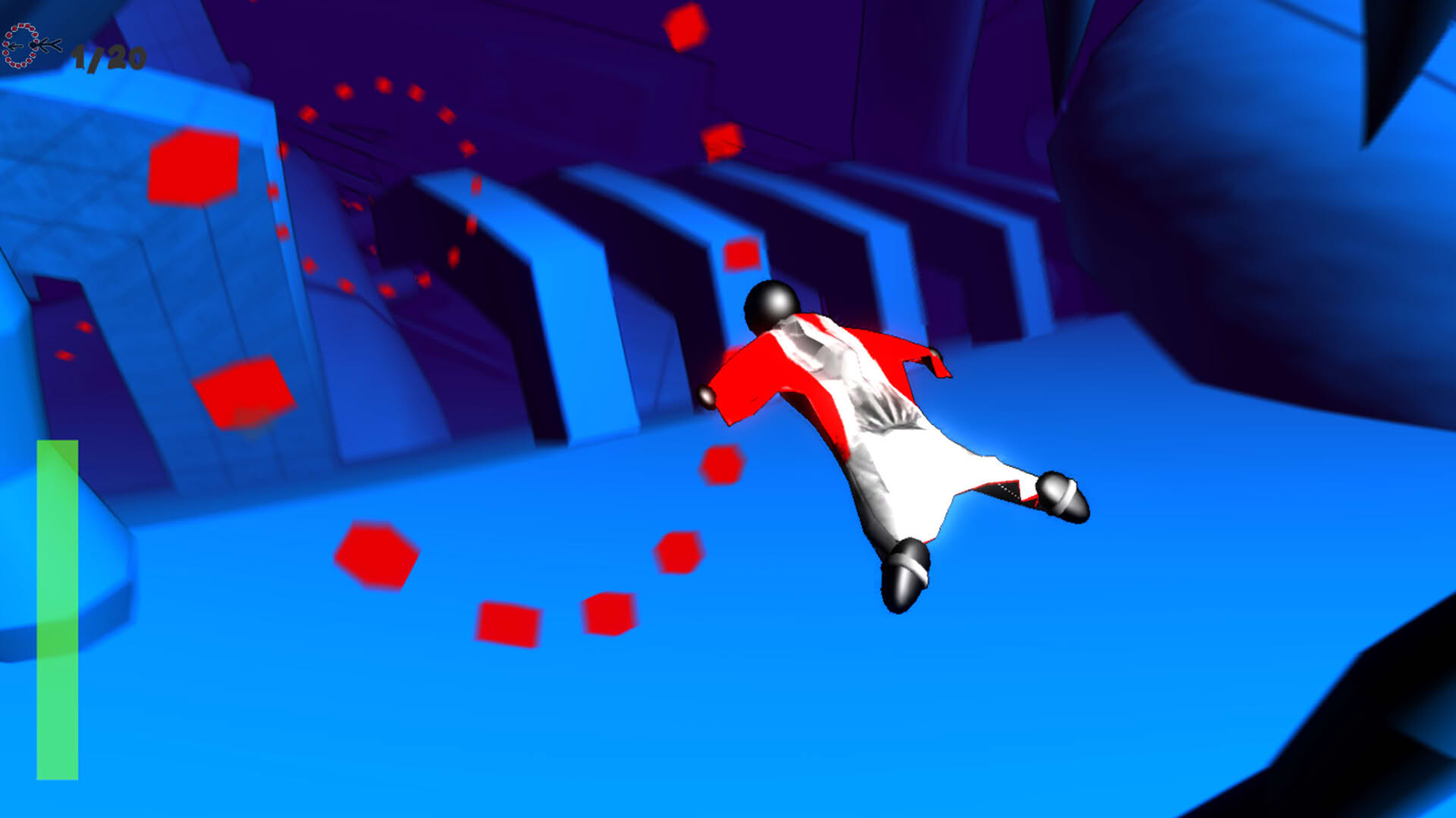 Screenshot for Stickman 3D Wingsuit: Deluxe