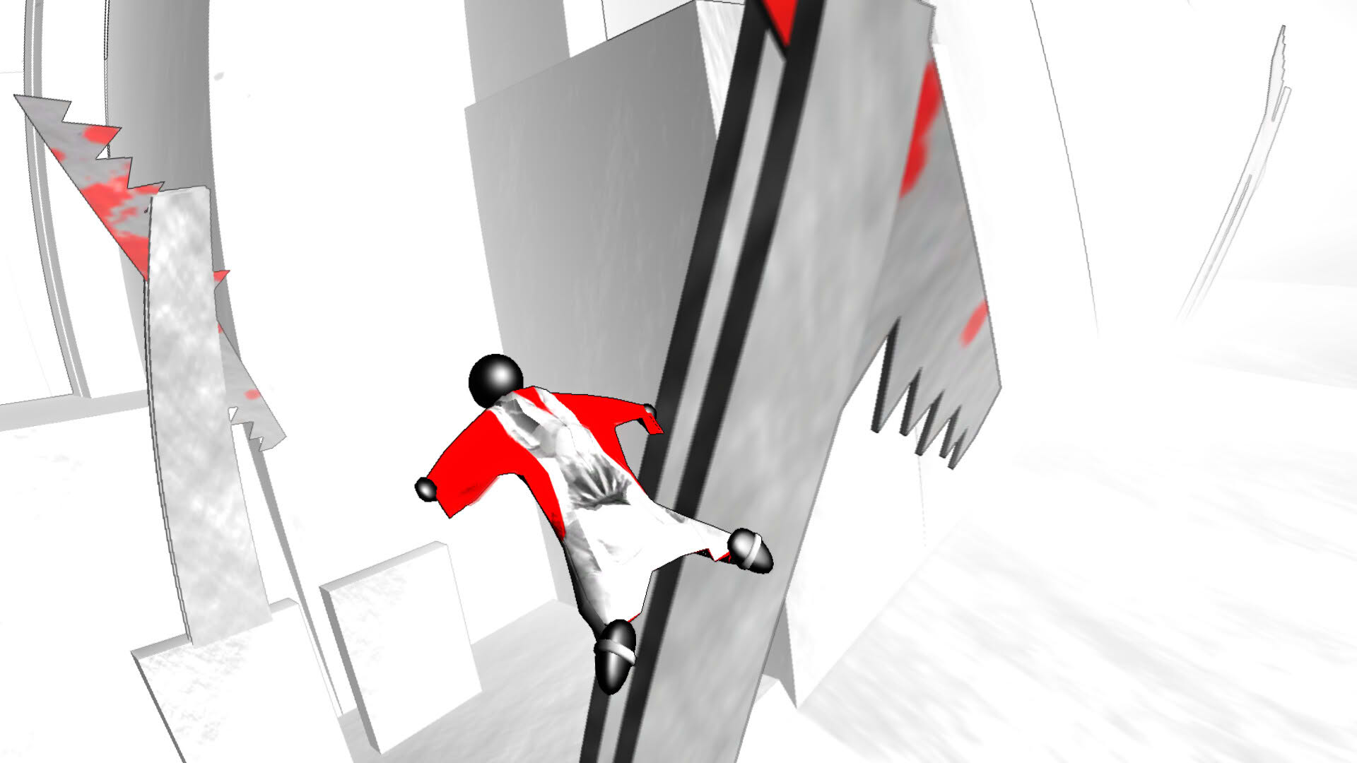 Screenshot for Stickman 3D Wingsuit: Deluxe