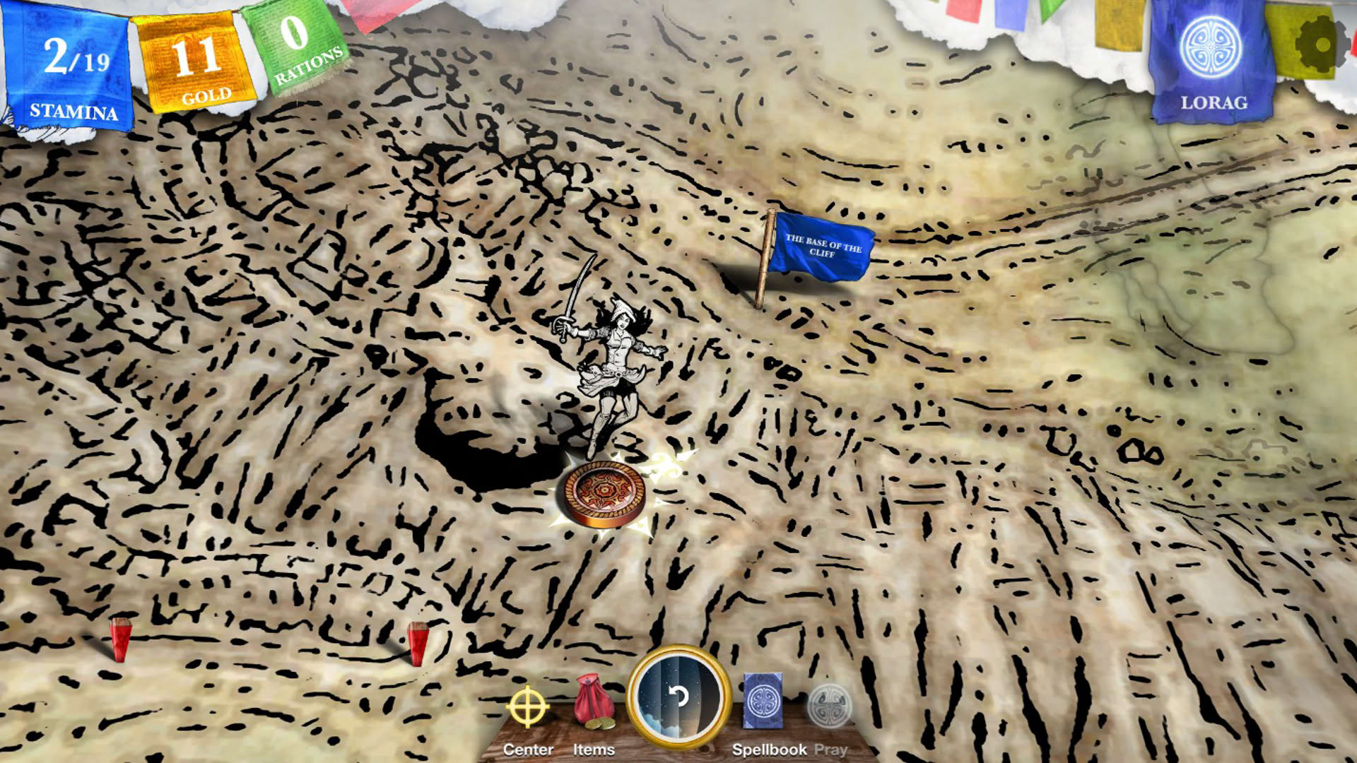 Screenshot for Sorcery! Part 3
